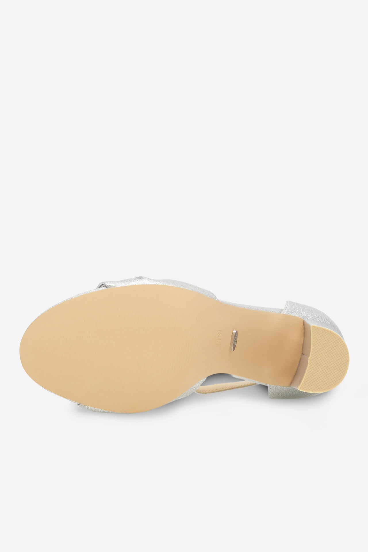 Sandály STŘÍBRNÁ