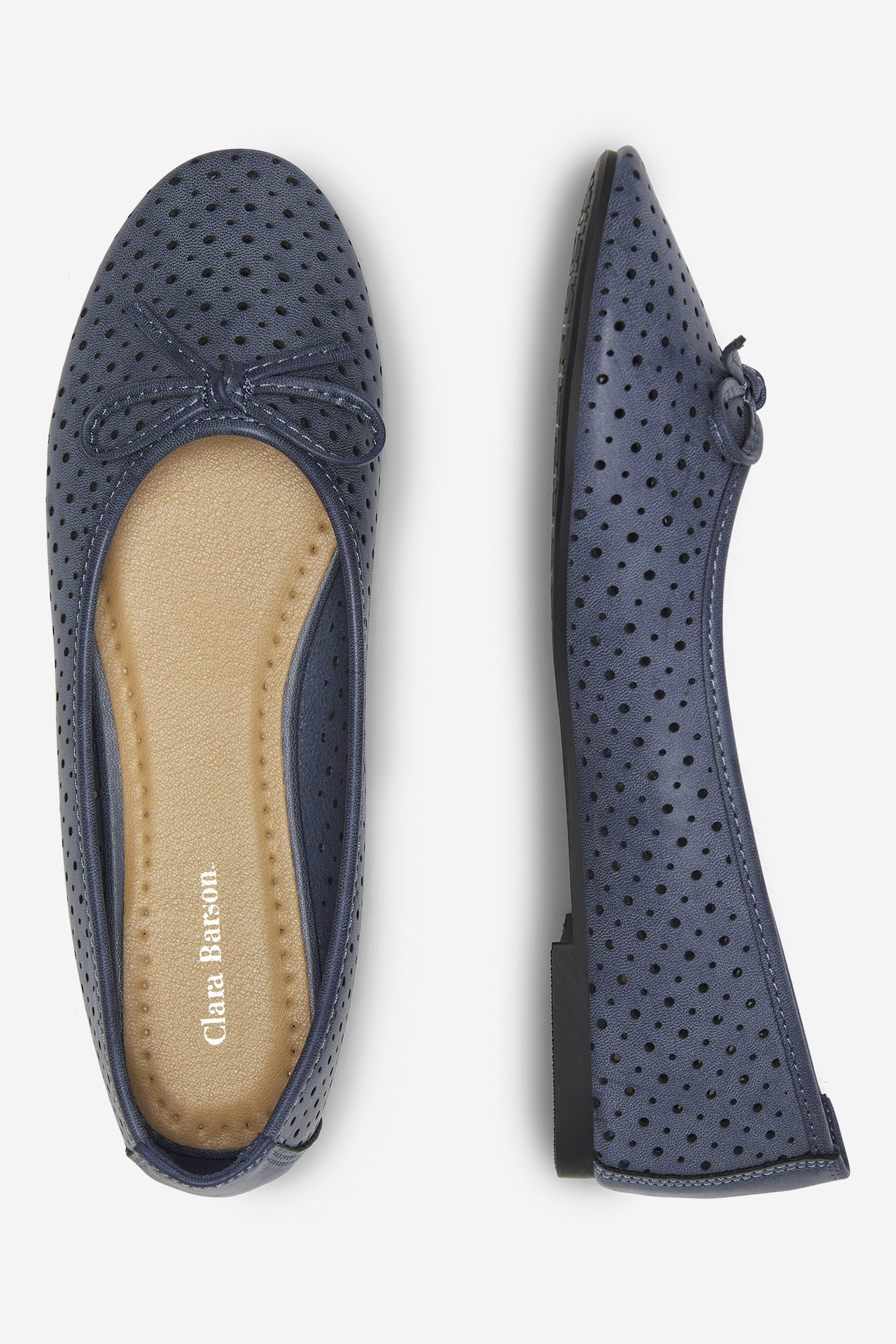 Baleríny TMAVĚ MODRÁ