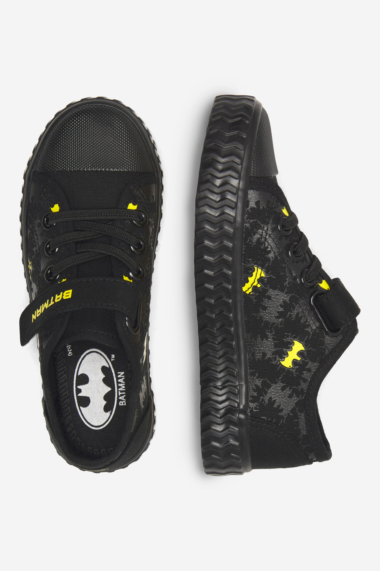 Platnene superge Črna