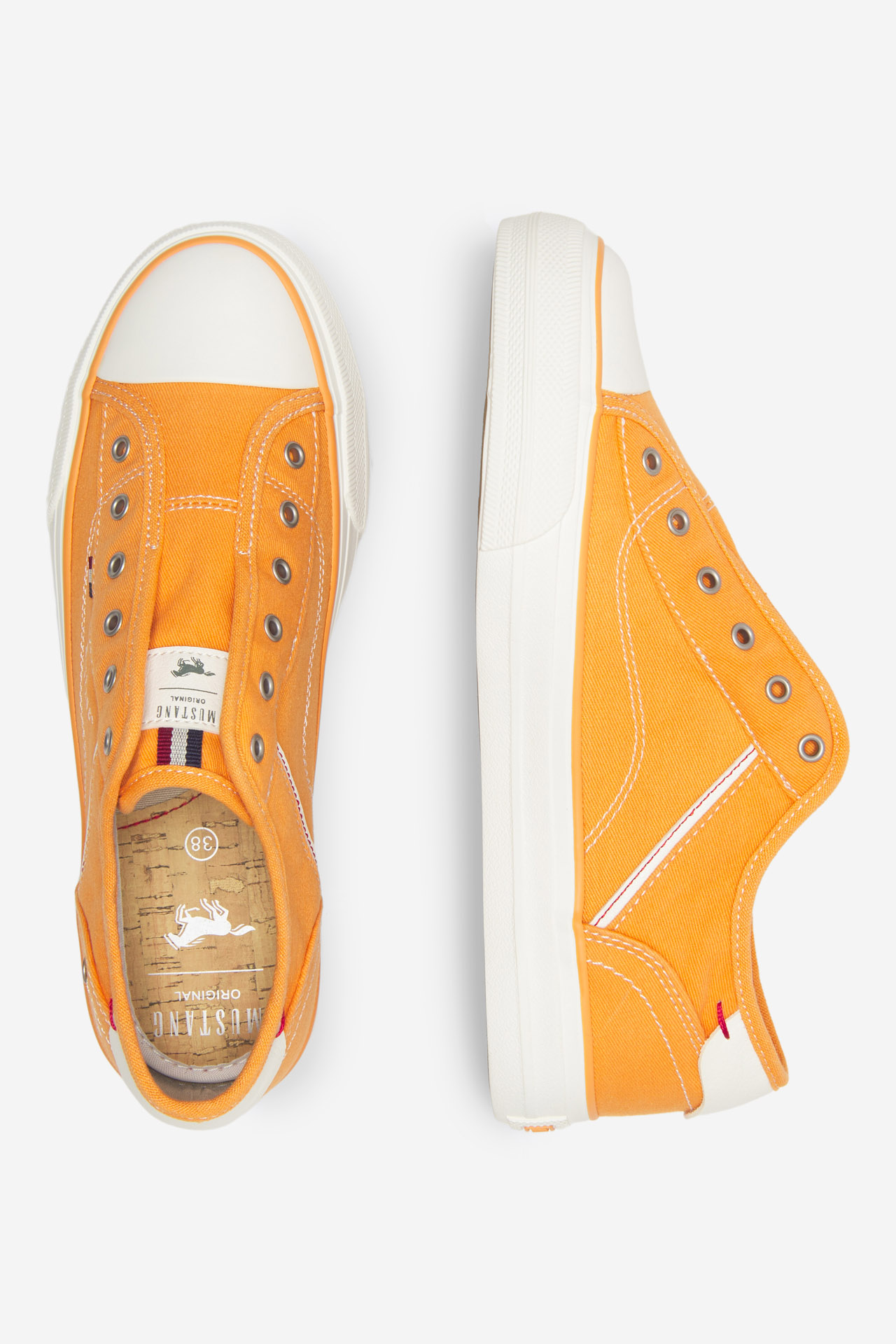 Platnene superge Oranžna