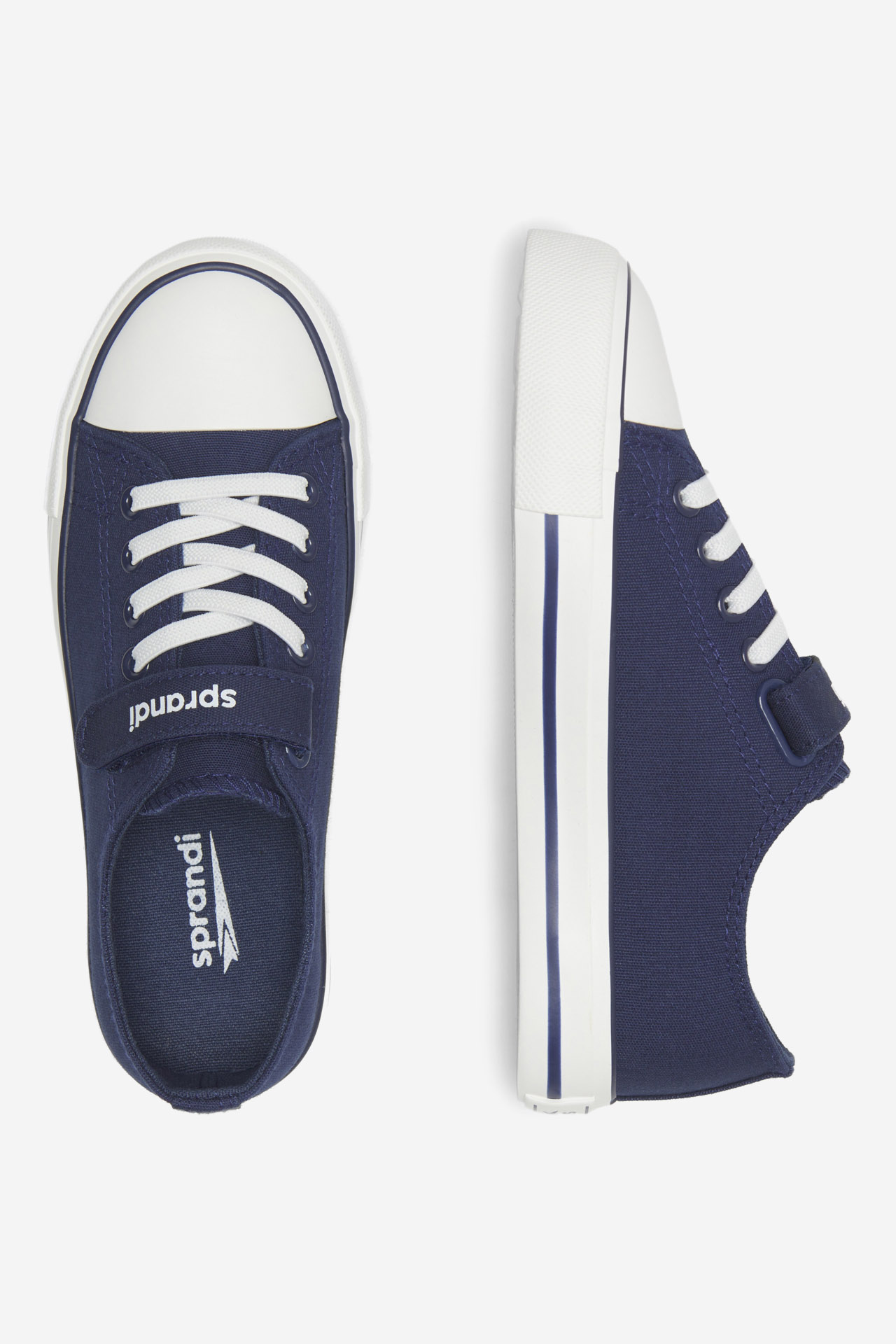 Platnene superge Mornarsko modra