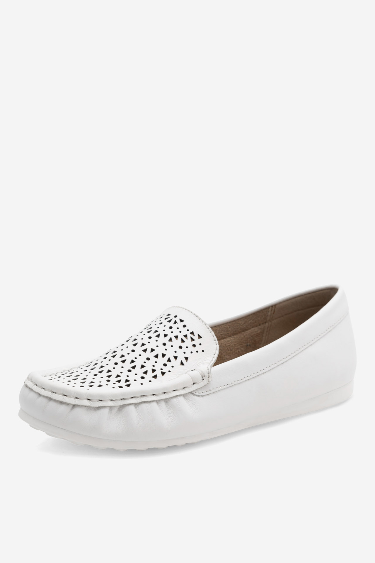 Pantofi închiși ALB