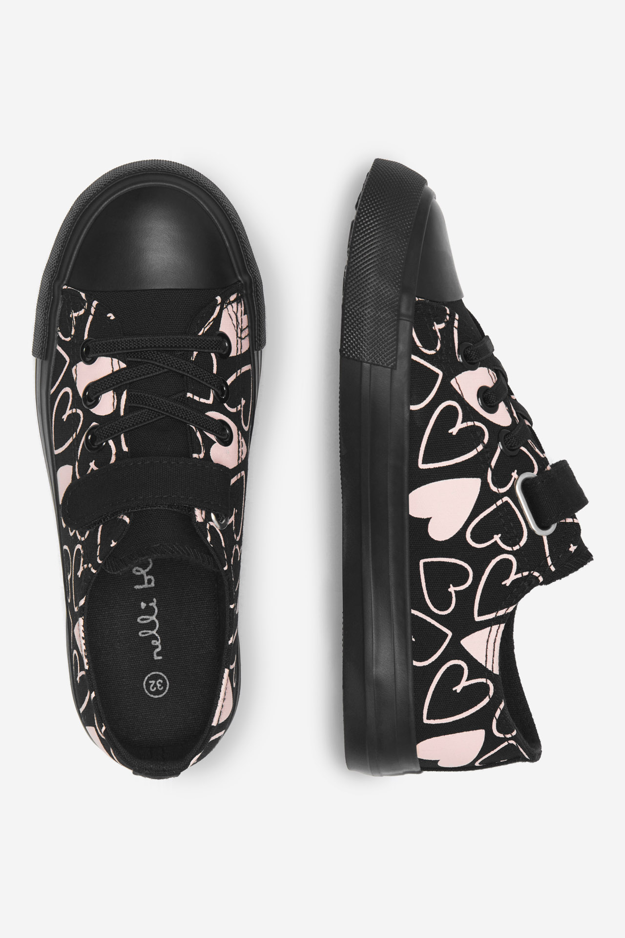 Plátěná obuv ČERNÁ