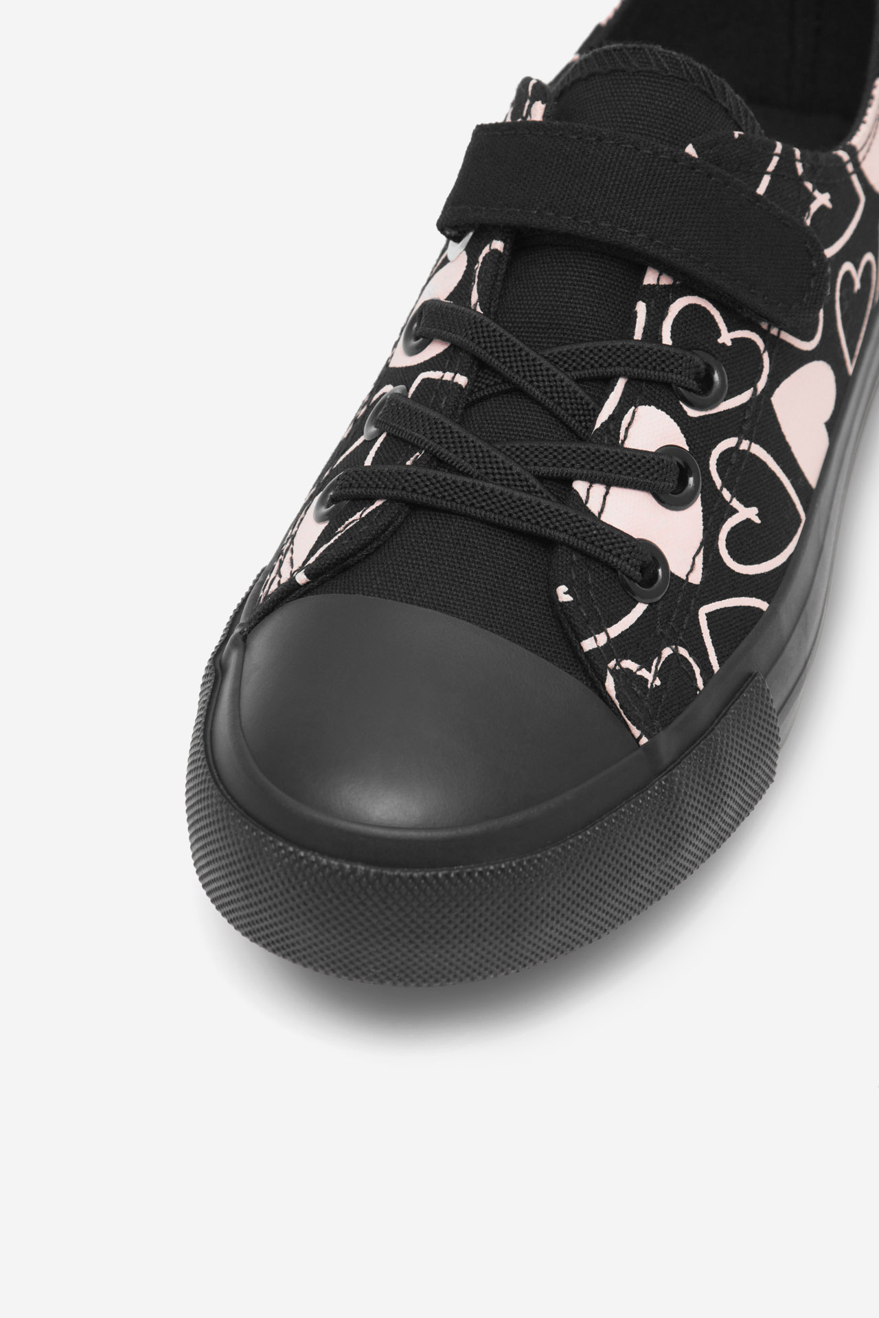 Plátěná obuv ČERNÁ