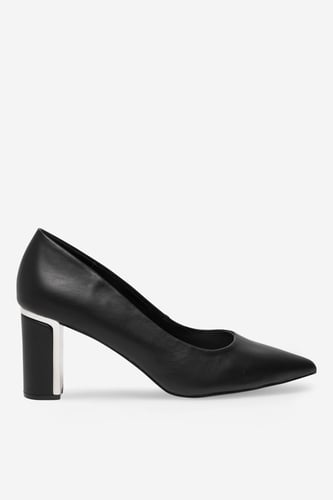 Čevlji s peto NINE WEST ALF10348 Črna