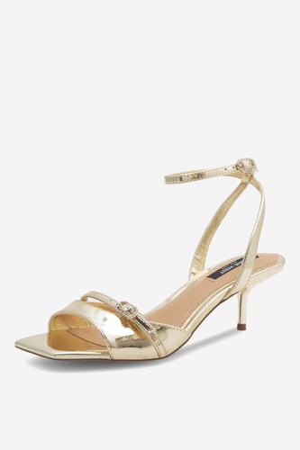 Sandały NINE WEST BYCCC02 Złoty