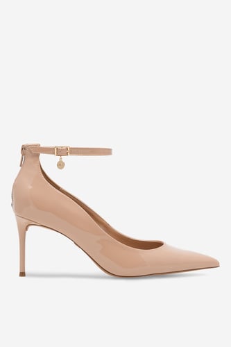 Čevlji s peto NINE WEST SJ1489 Bež