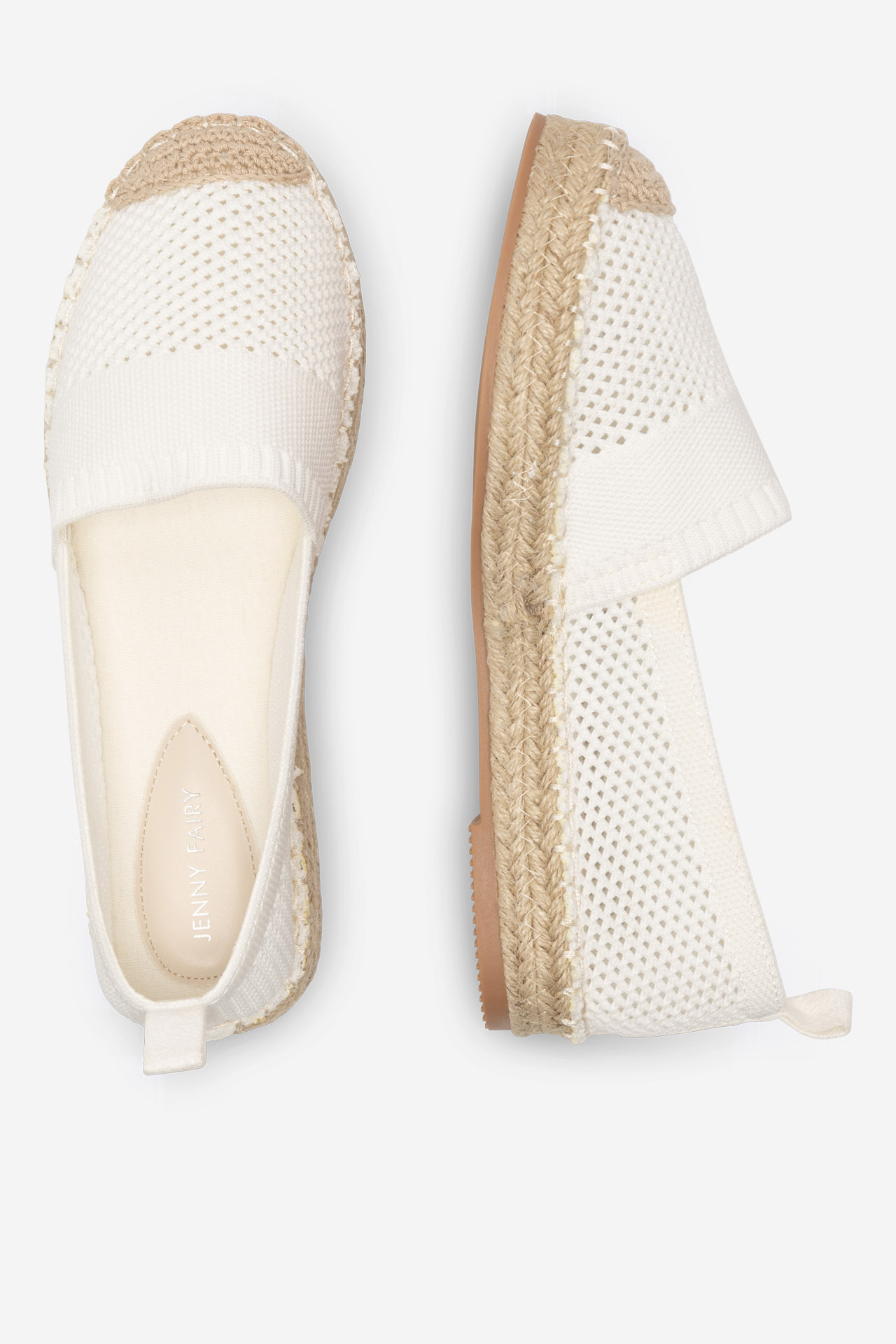 Espadrilky Biela