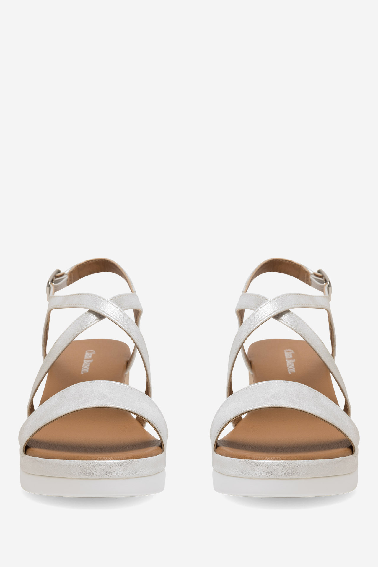 Sandály STŘÍBRNÁ