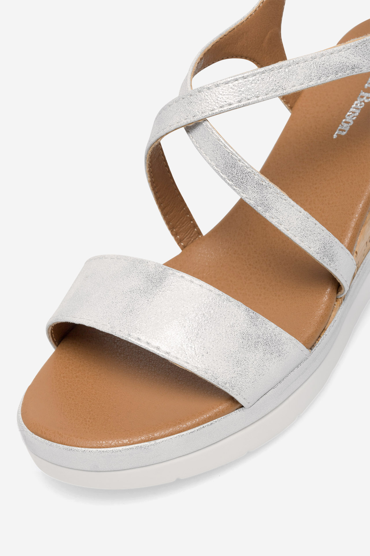 Sandály STŘÍBRNÁ