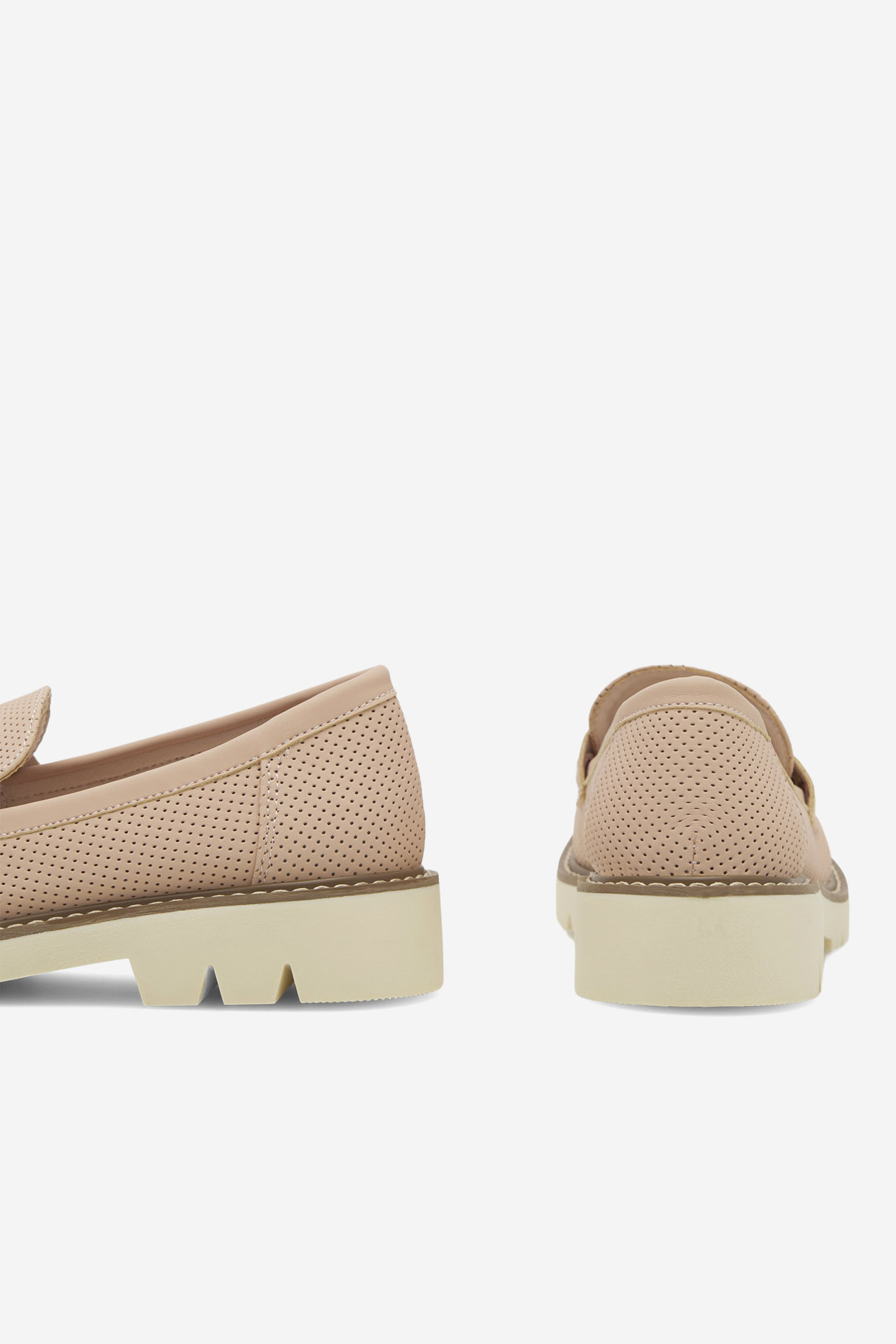 Mocasini ROZ DESCHIS