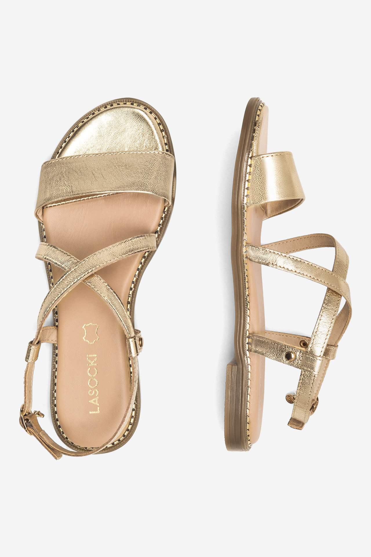 Sandály ZLATÁ