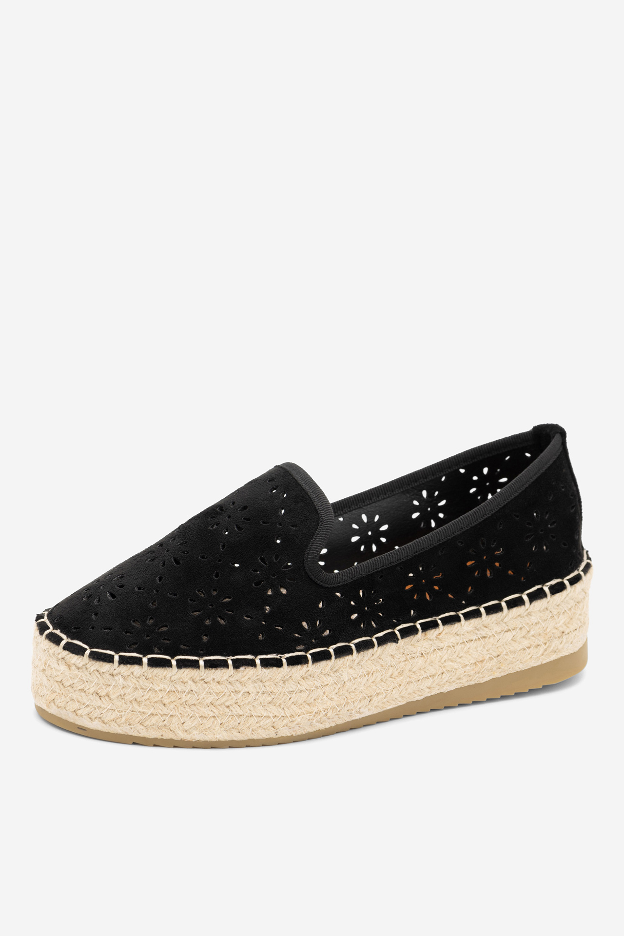 Espadrilky ČERNÁ