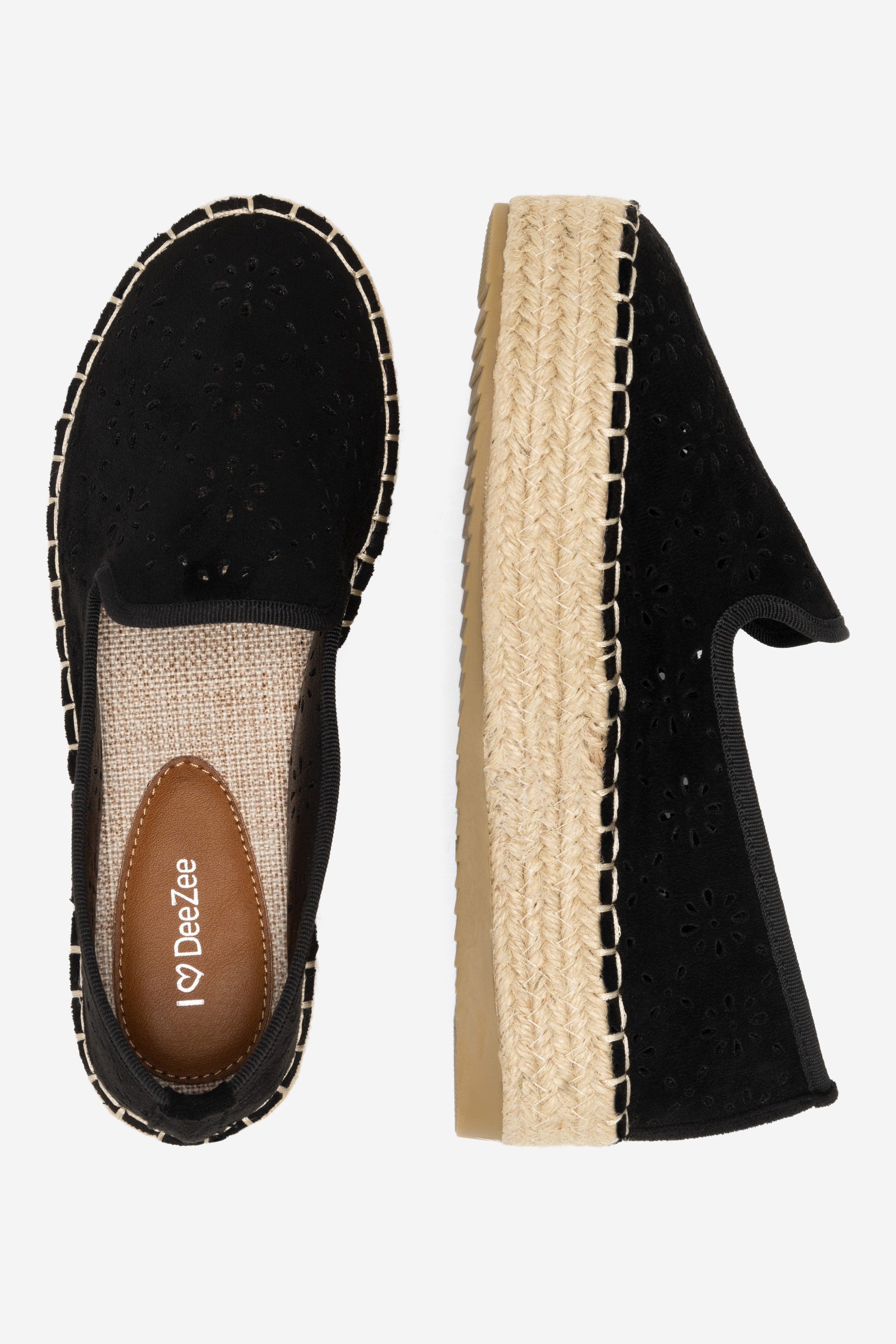Espadrilky ČERNÁ