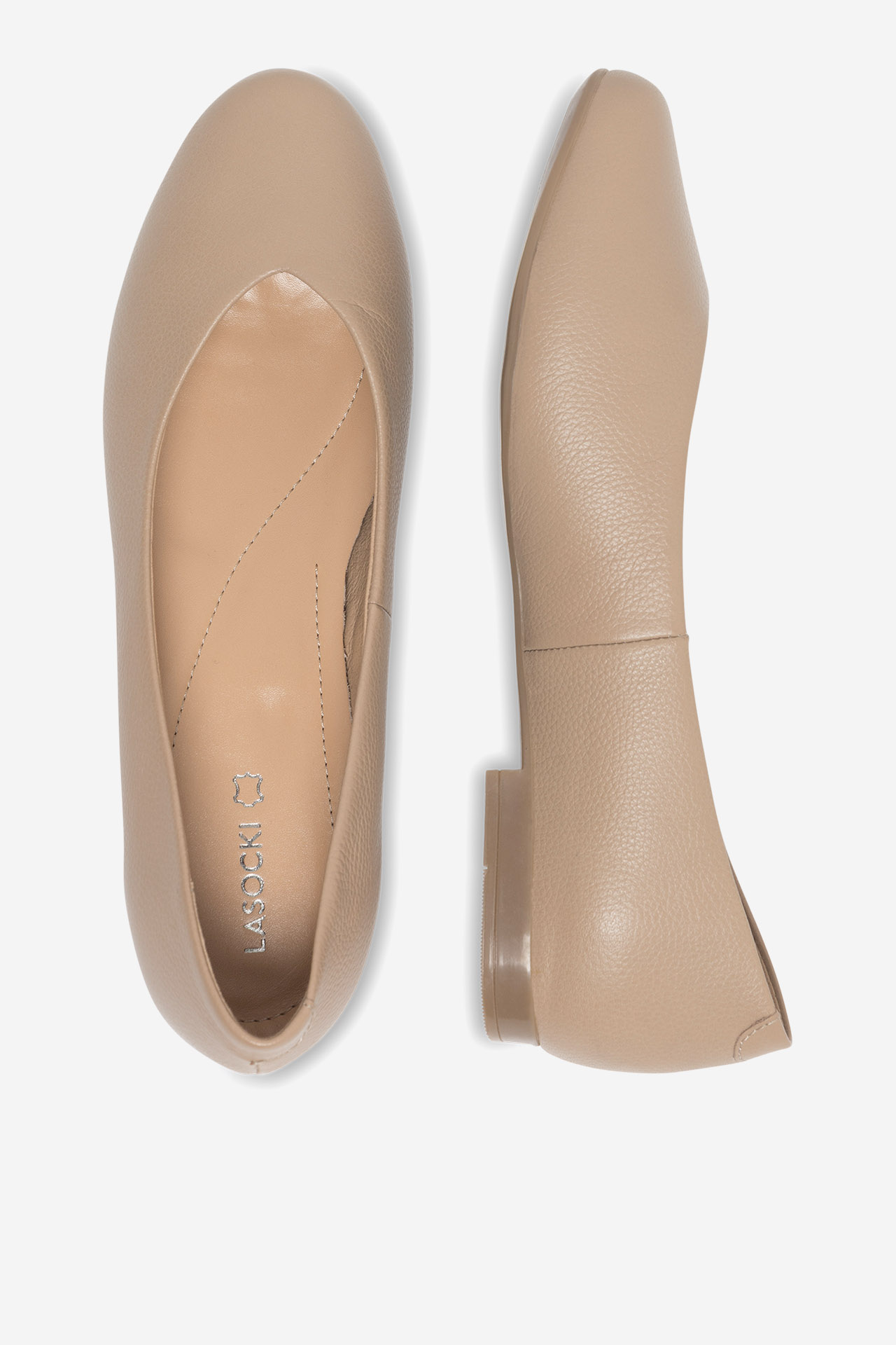 Baleríny TMAVĚ BÉŽOVÁ