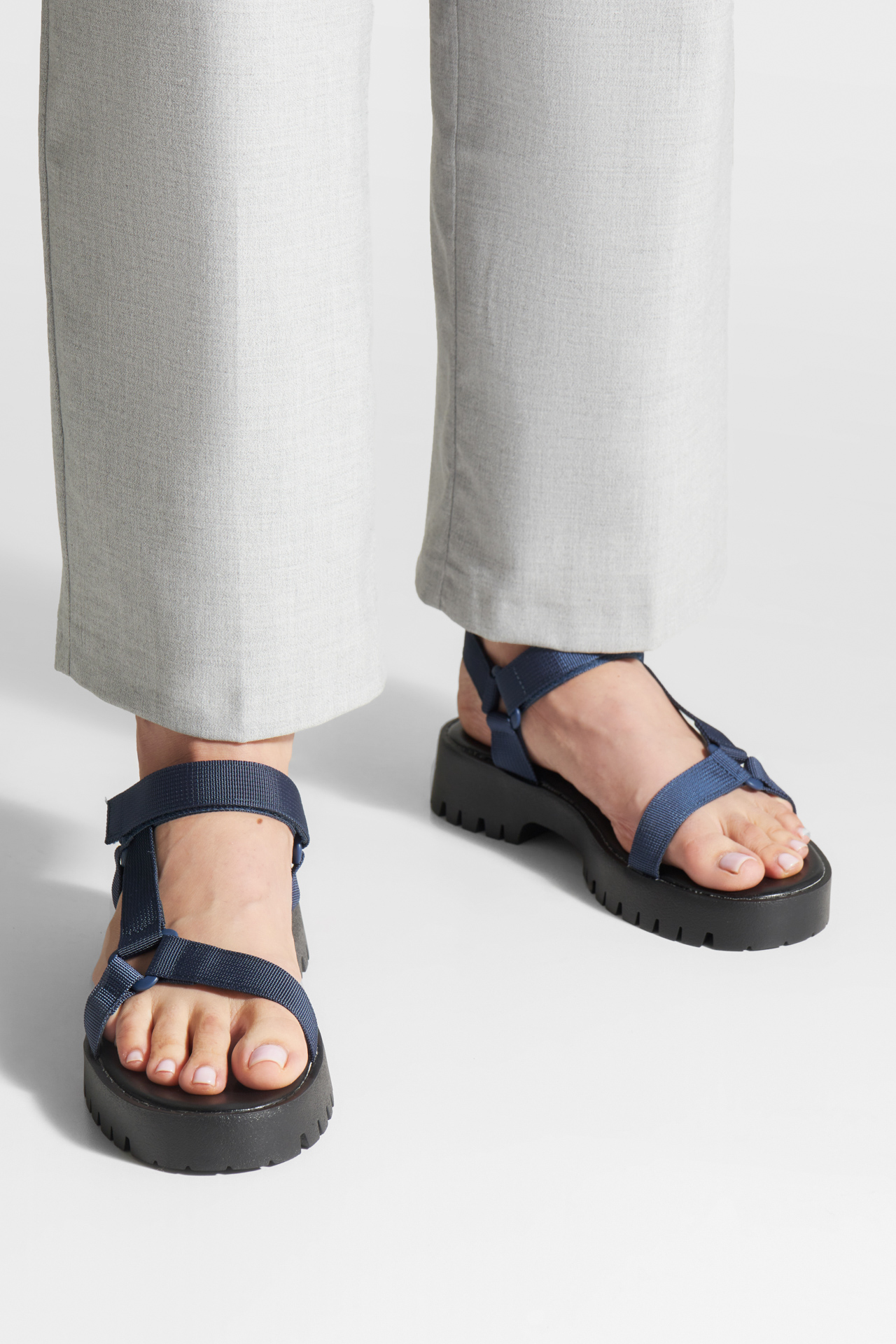 Sandály TMAVĚ MODRÁ