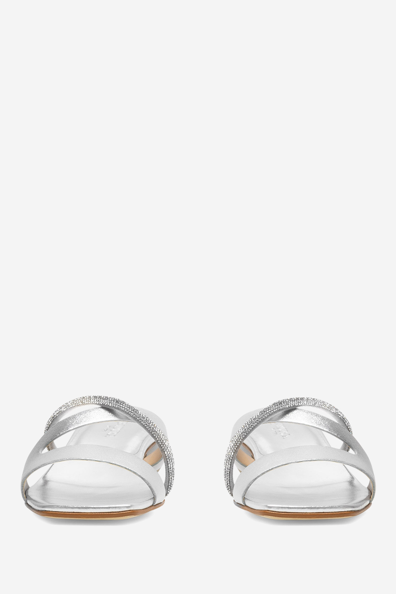 Pantofle STŘÍBRNÁ