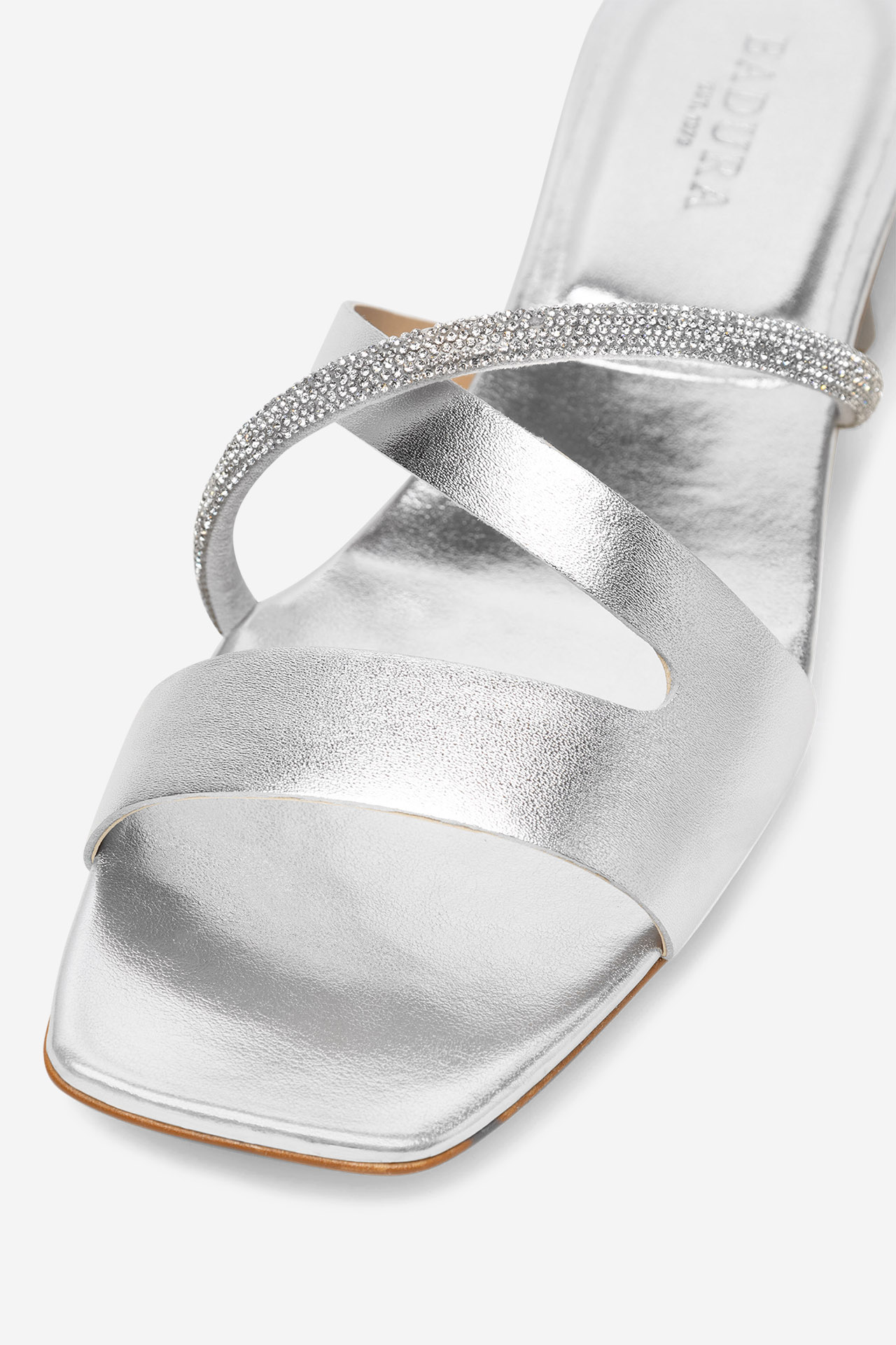 Pantofle STŘÍBRNÁ