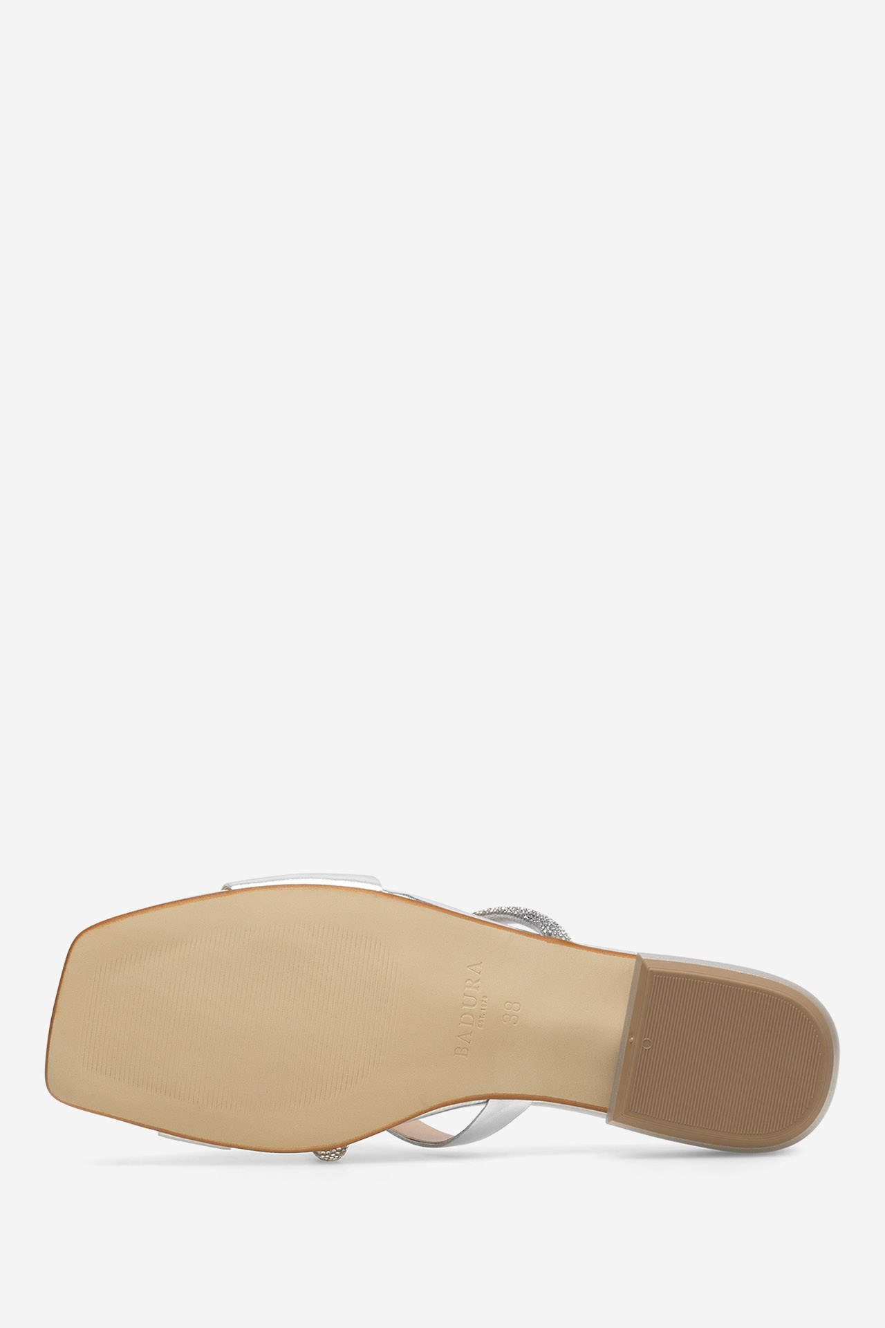 Pantofle STŘÍBRNÁ