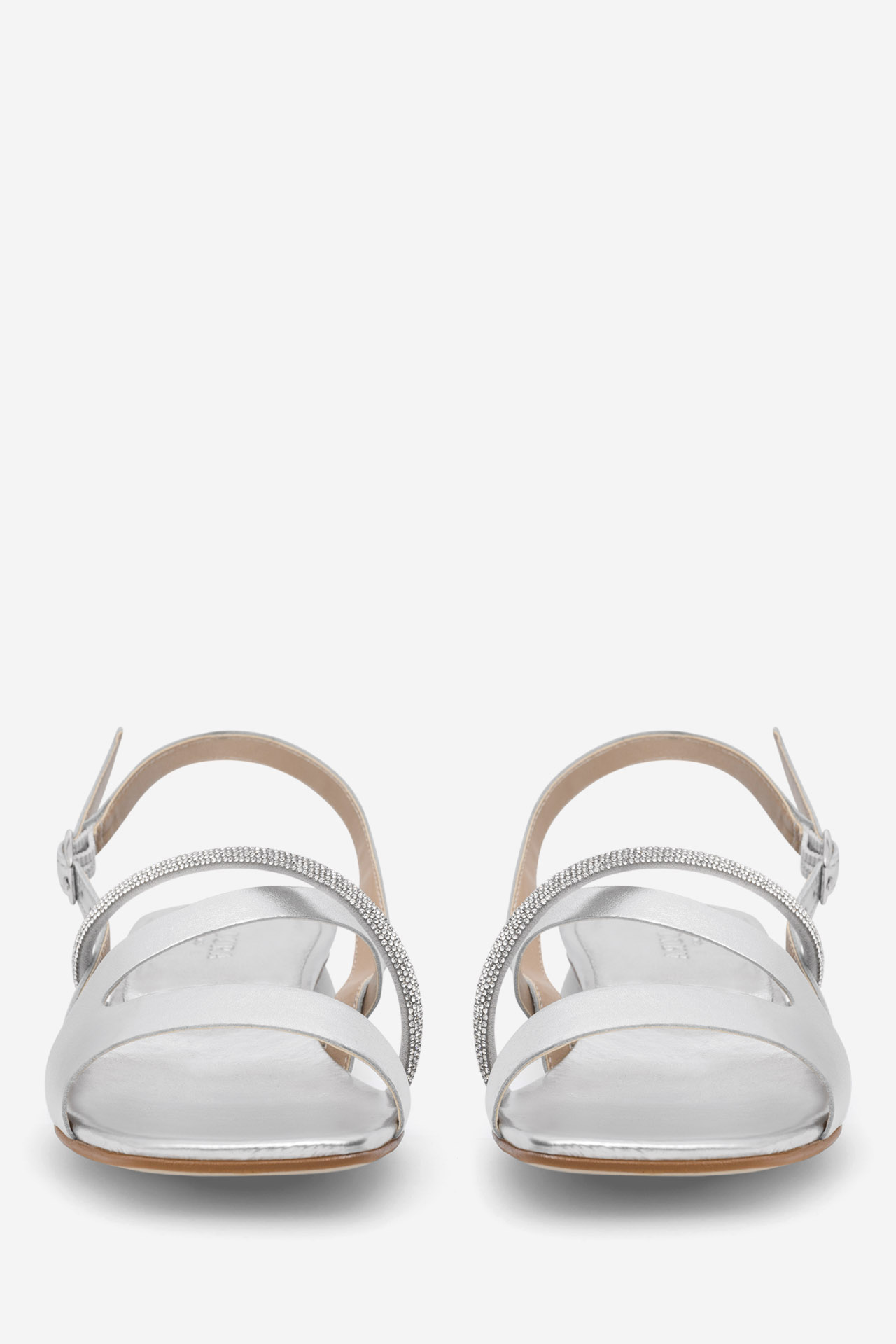 Sandály STŘÍBRNÁ