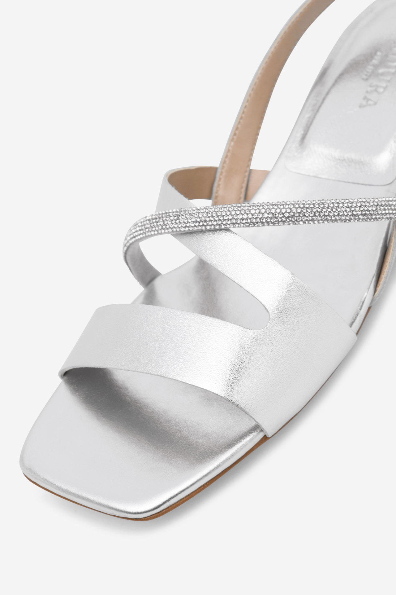 Sandály STŘÍBRNÁ