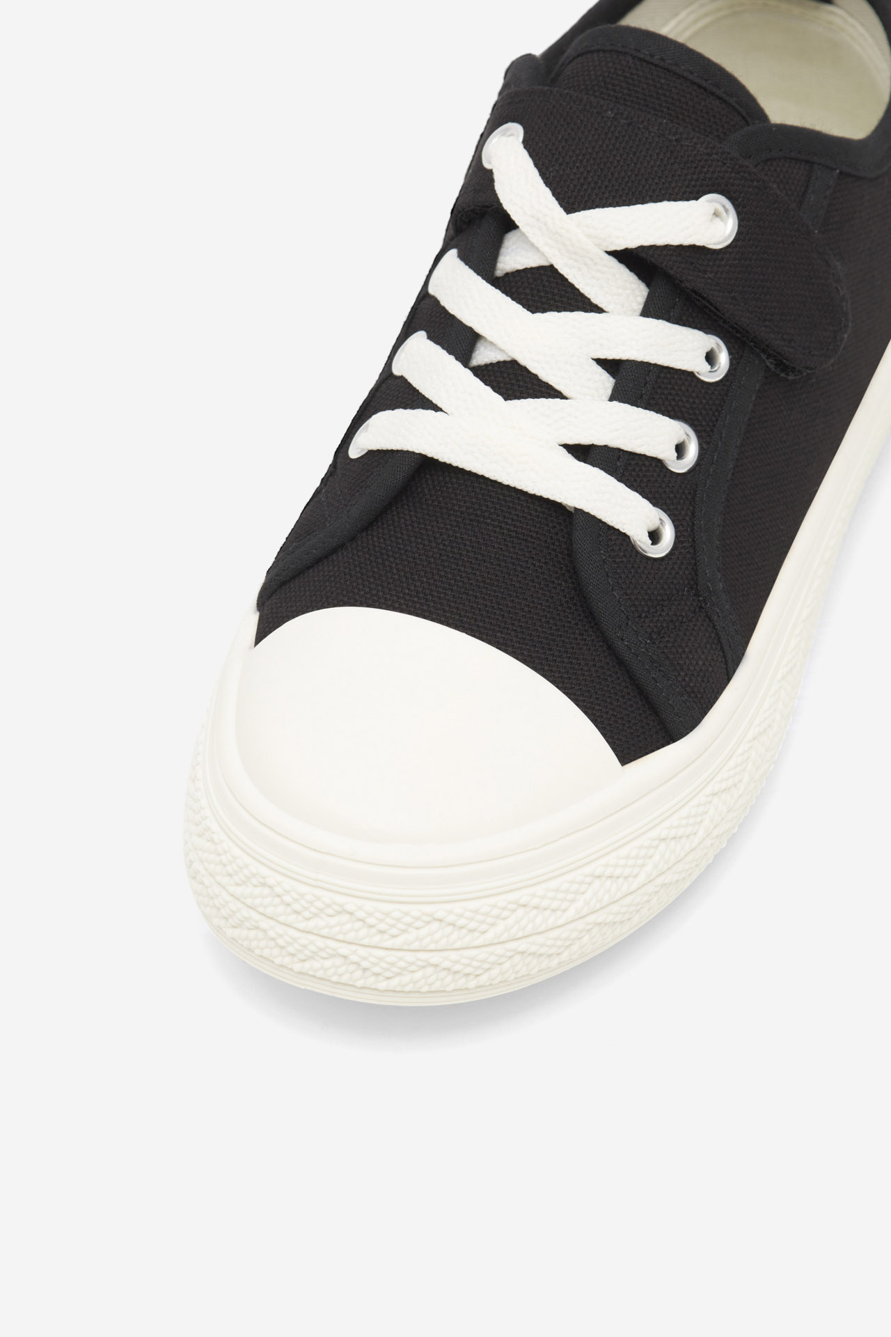 Plátěná obuv ČERNÁ