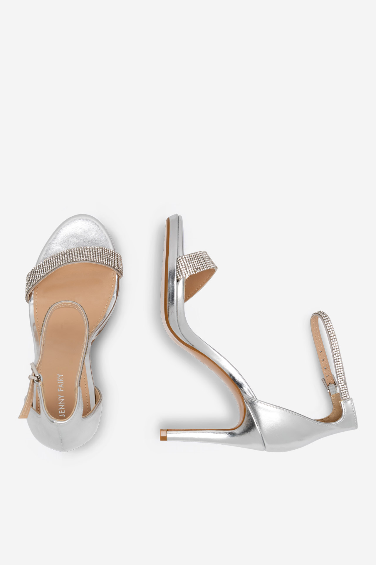 Sandály STŘÍBRNÁ