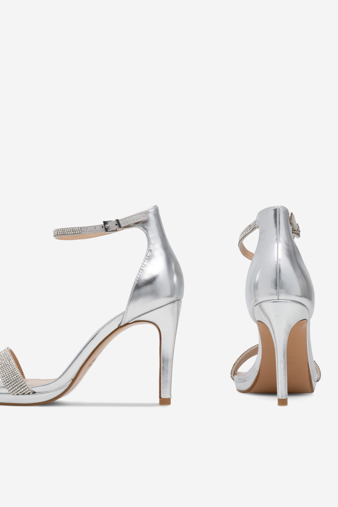 Sandály STŘÍBRNÁ