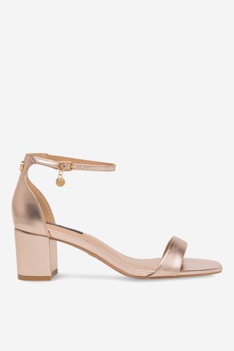 Sandały NINE WEST WFA2625-1 Złoty