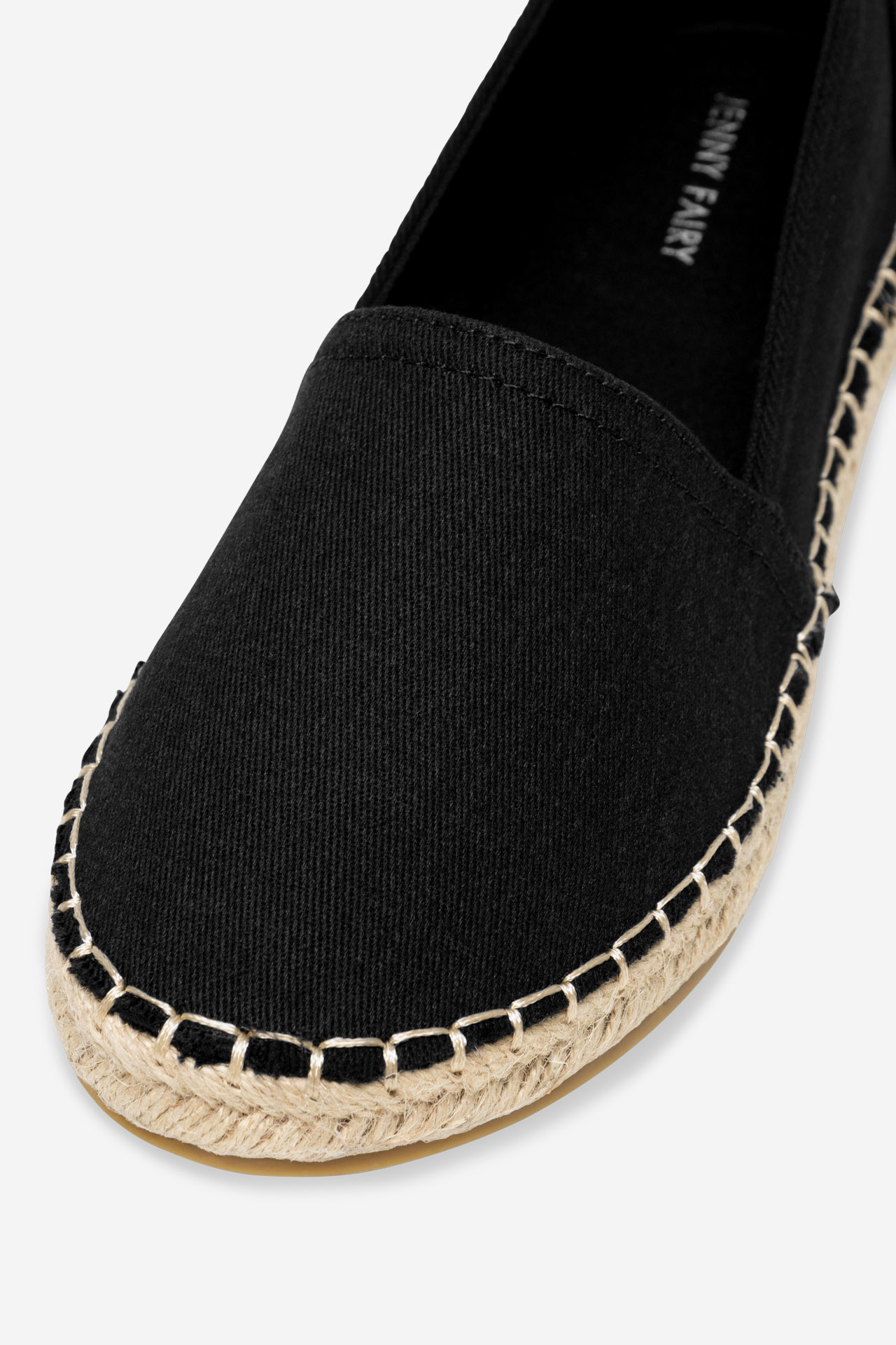 Espadrilky ČERNÁ