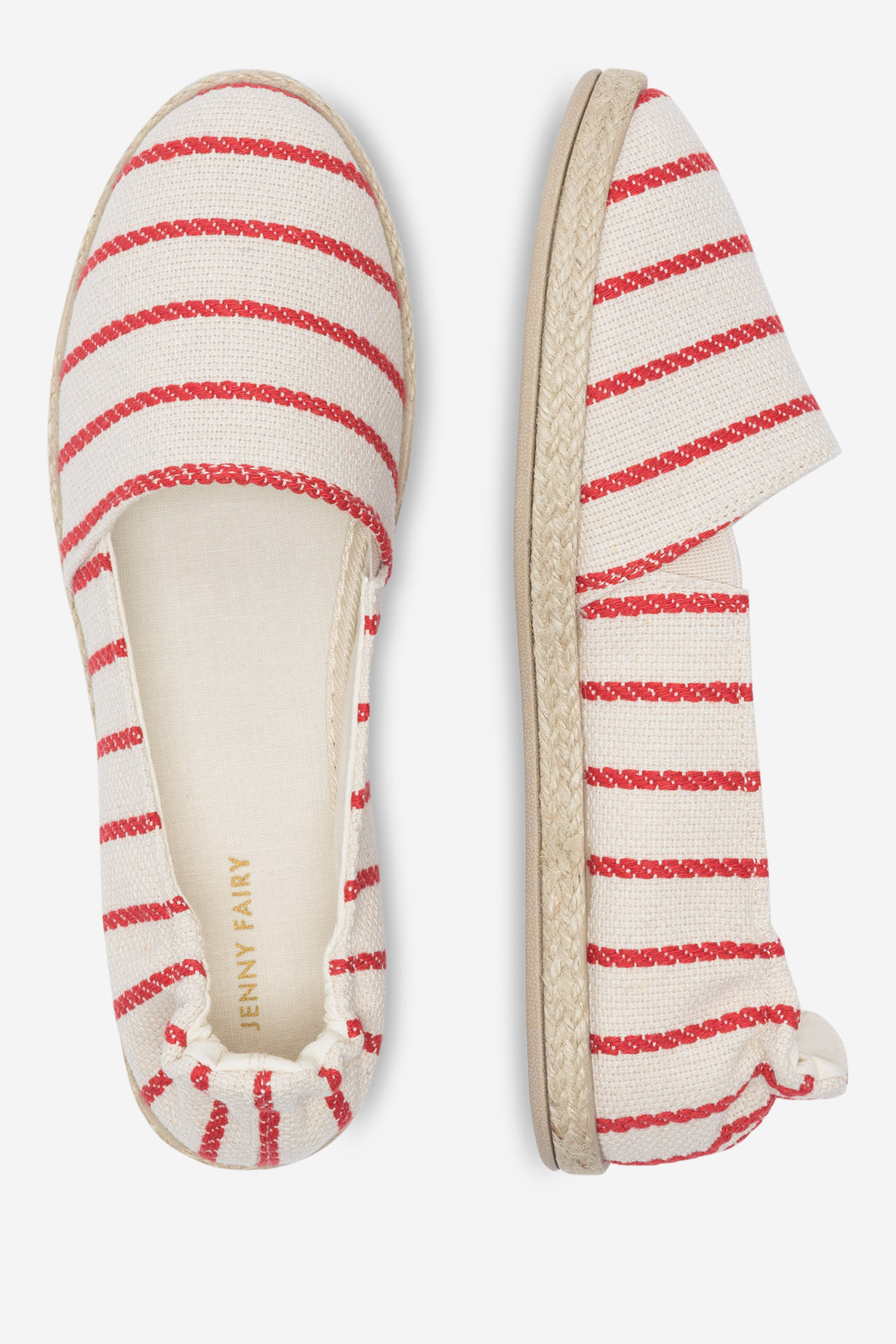 Espadrilky ČERVENÁ