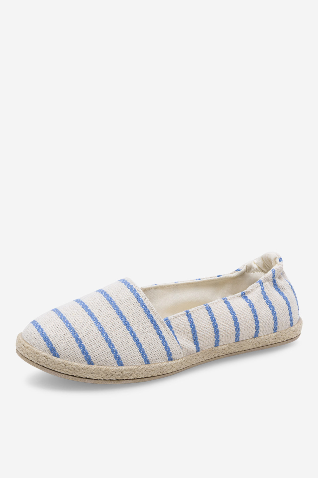 Espadrilky BLANKYTNĚ MODRÁ