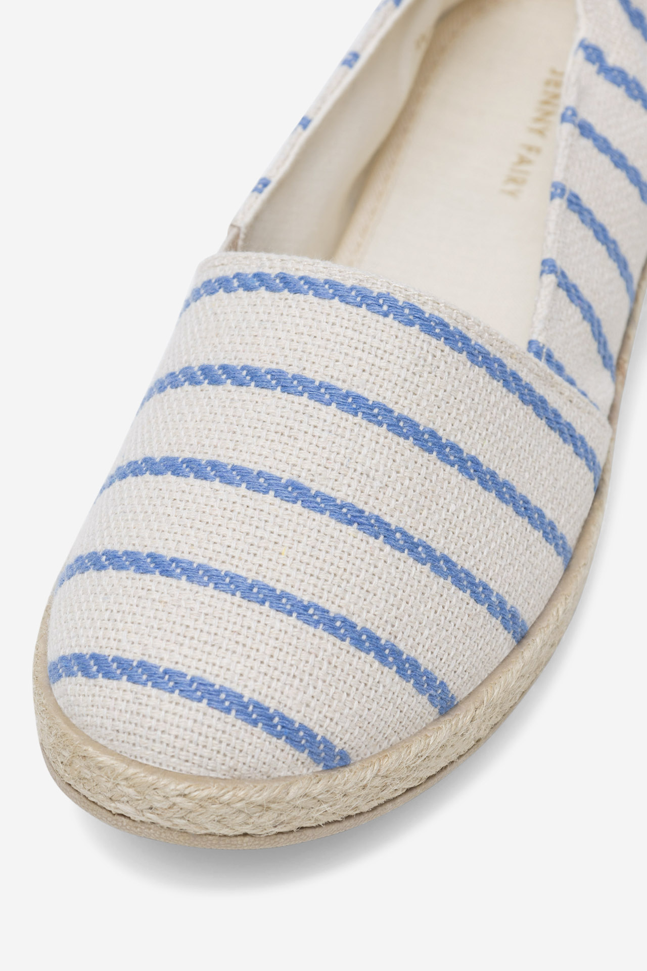 Espadrilky BLANKYTNĚ MODRÁ