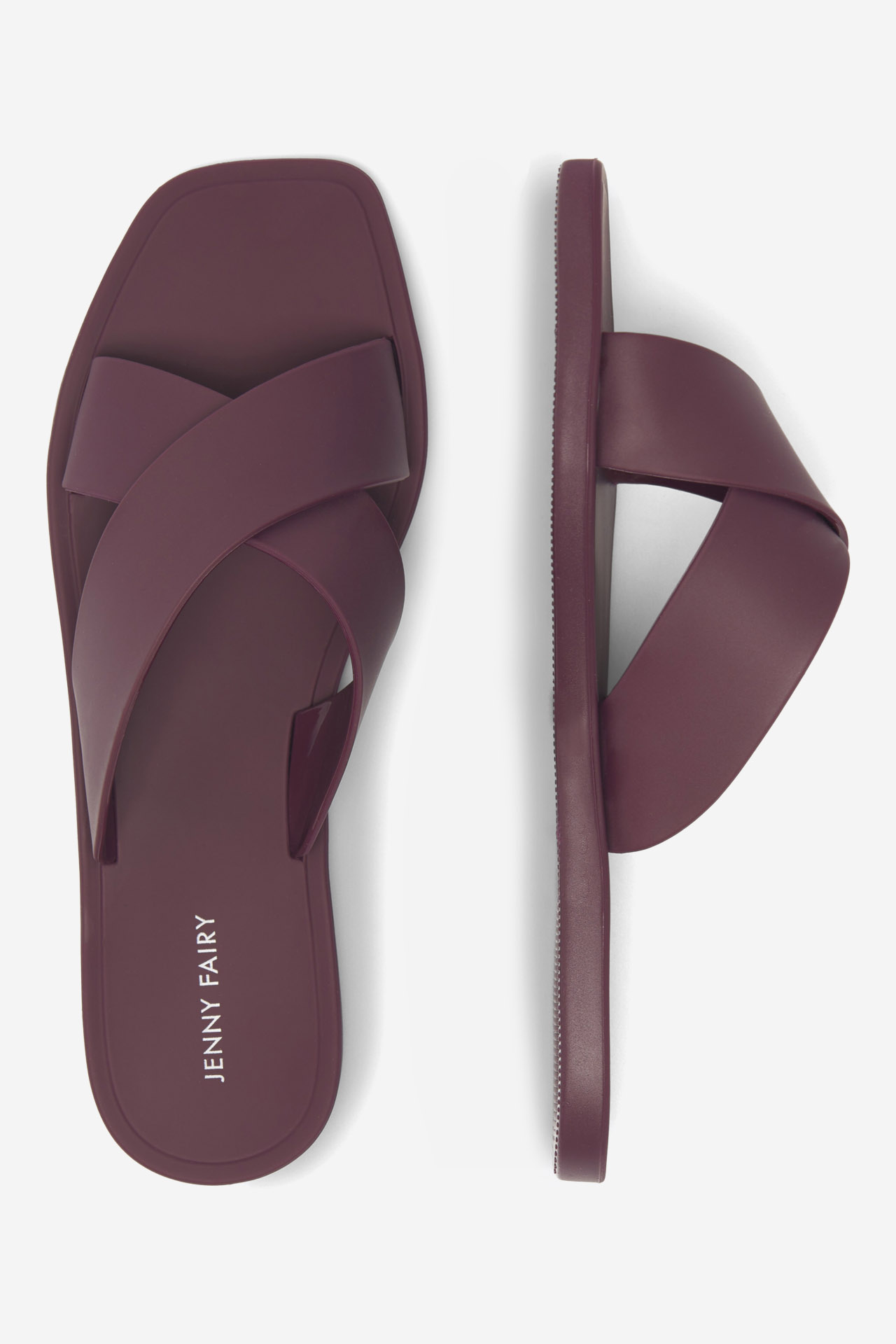 Natikači Bordo rdeča