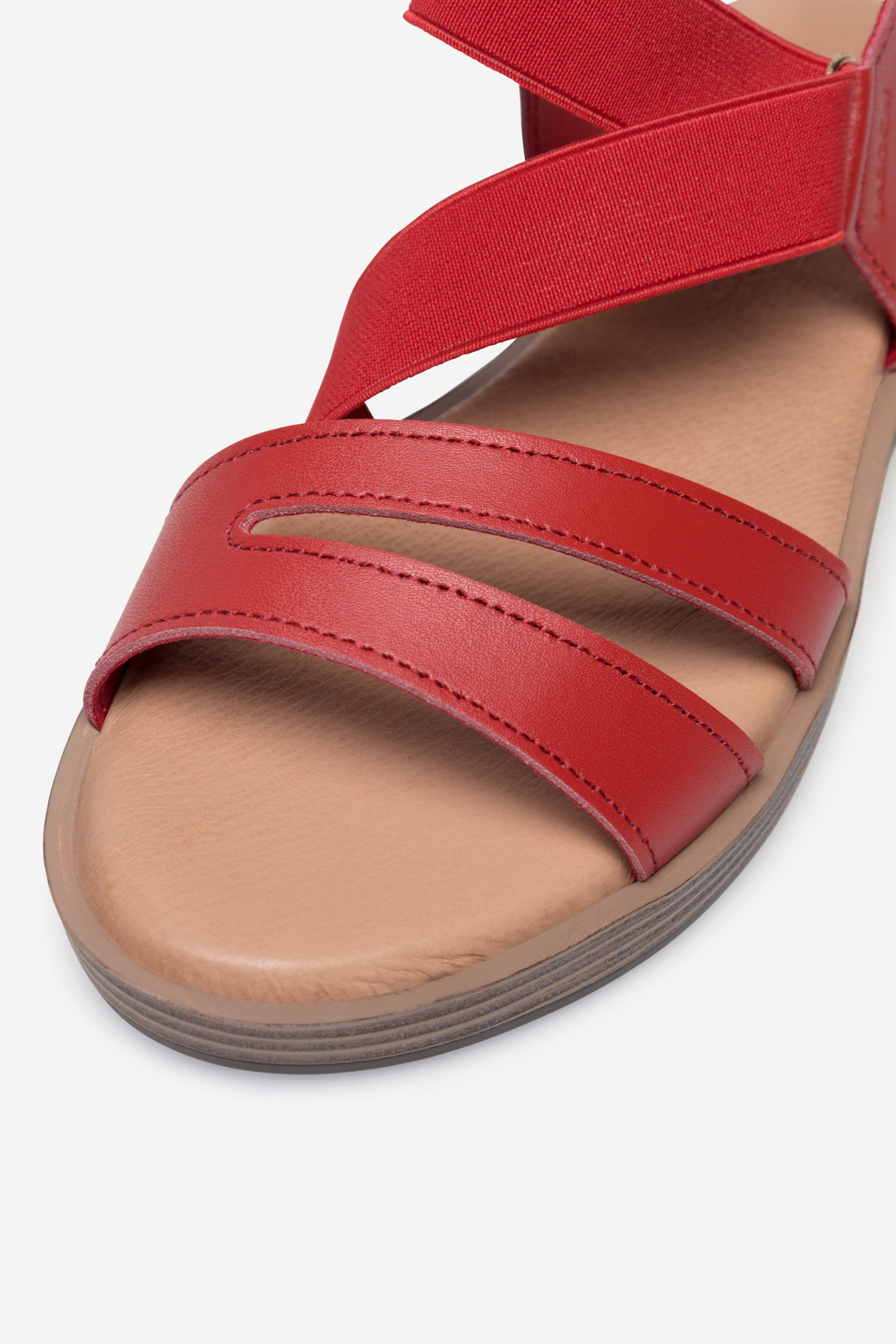 Sandály ČERVENÁ
