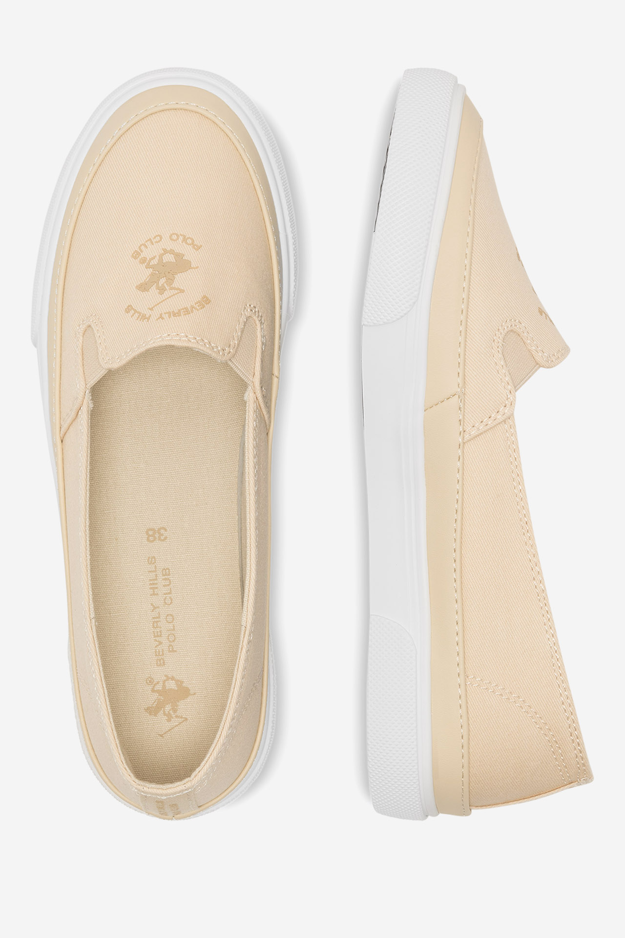 Platnene superge Bež