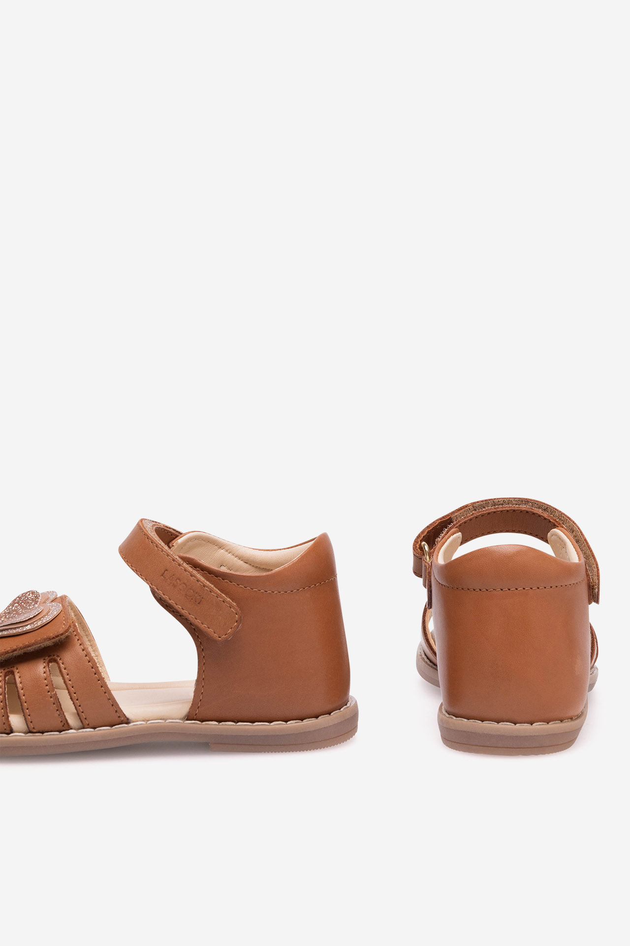 Sandály HNĚDÁ