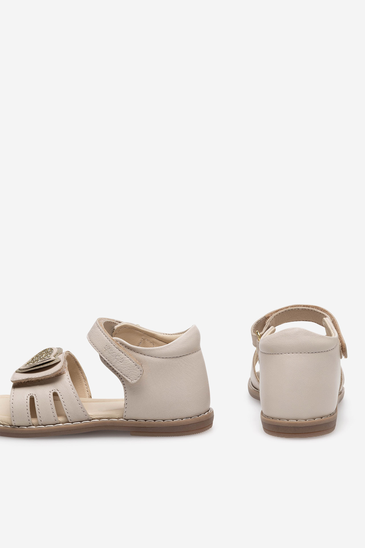 Sandále Krémová