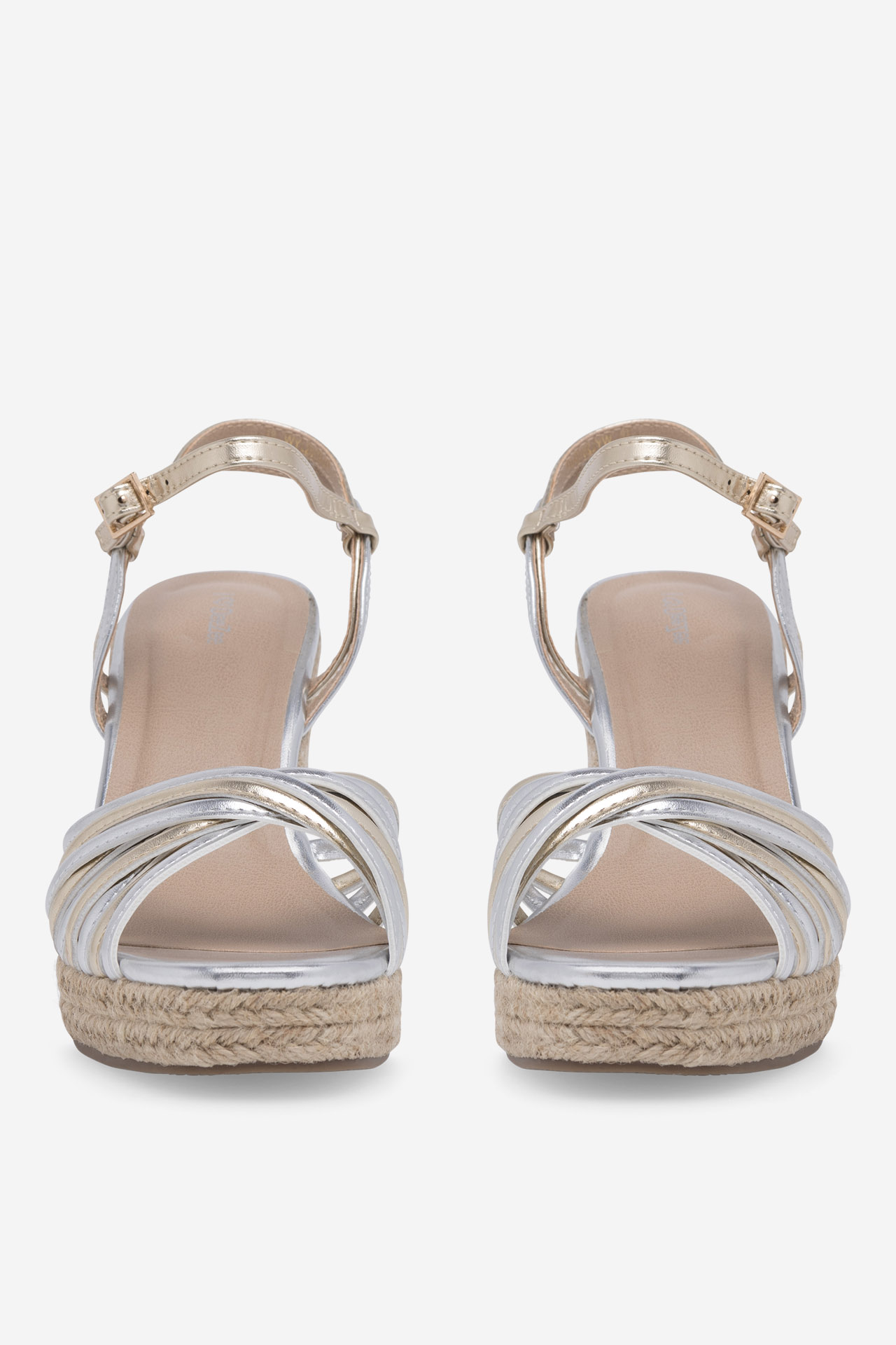 Sandály STŘÍBRNÁ