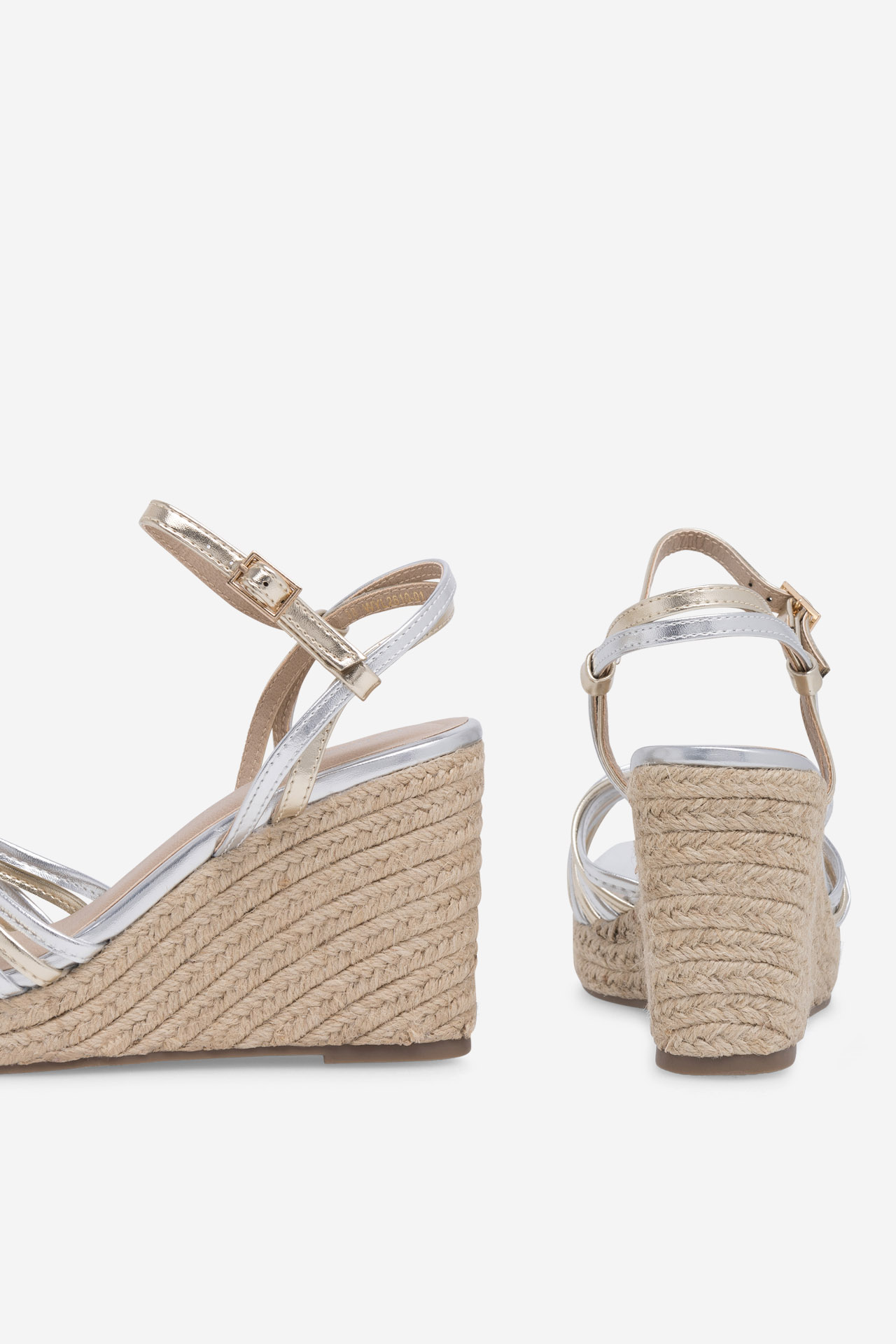 Sandály STŘÍBRNÁ