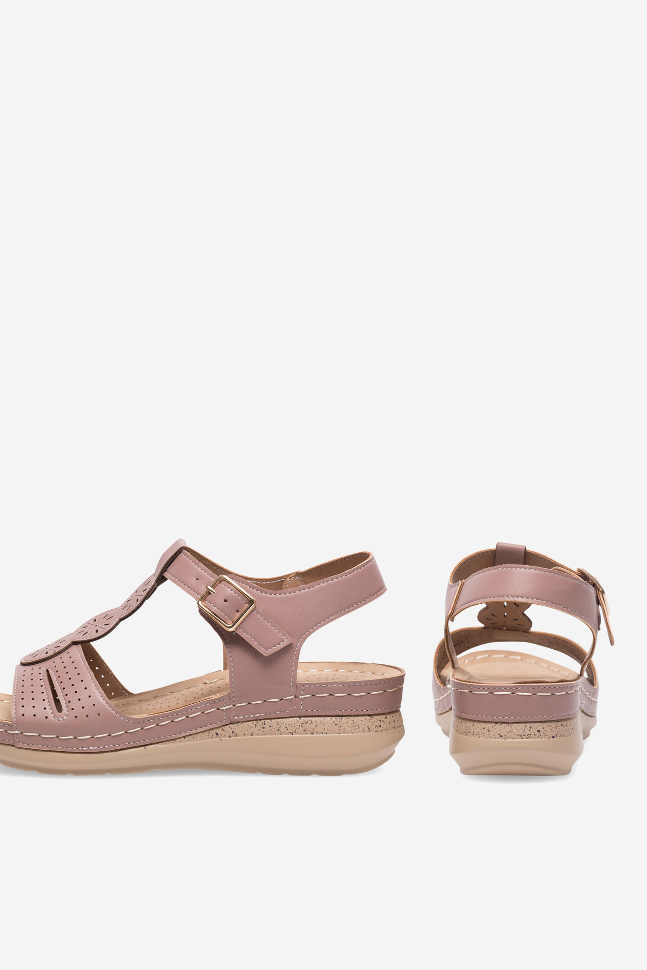 Sandály SVĚTLE RŮŽOVÁ