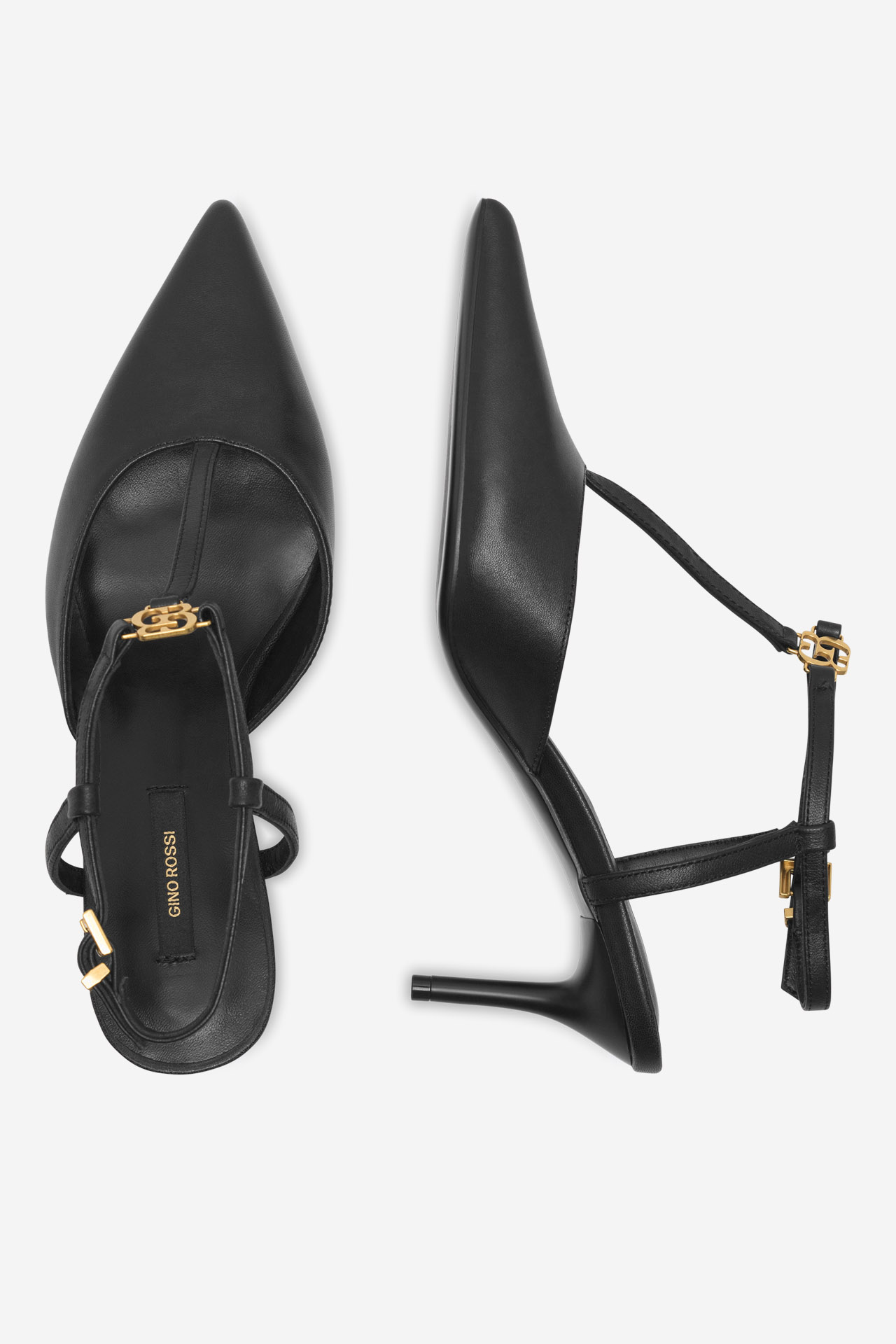 Pantofi stiletto NEGRU