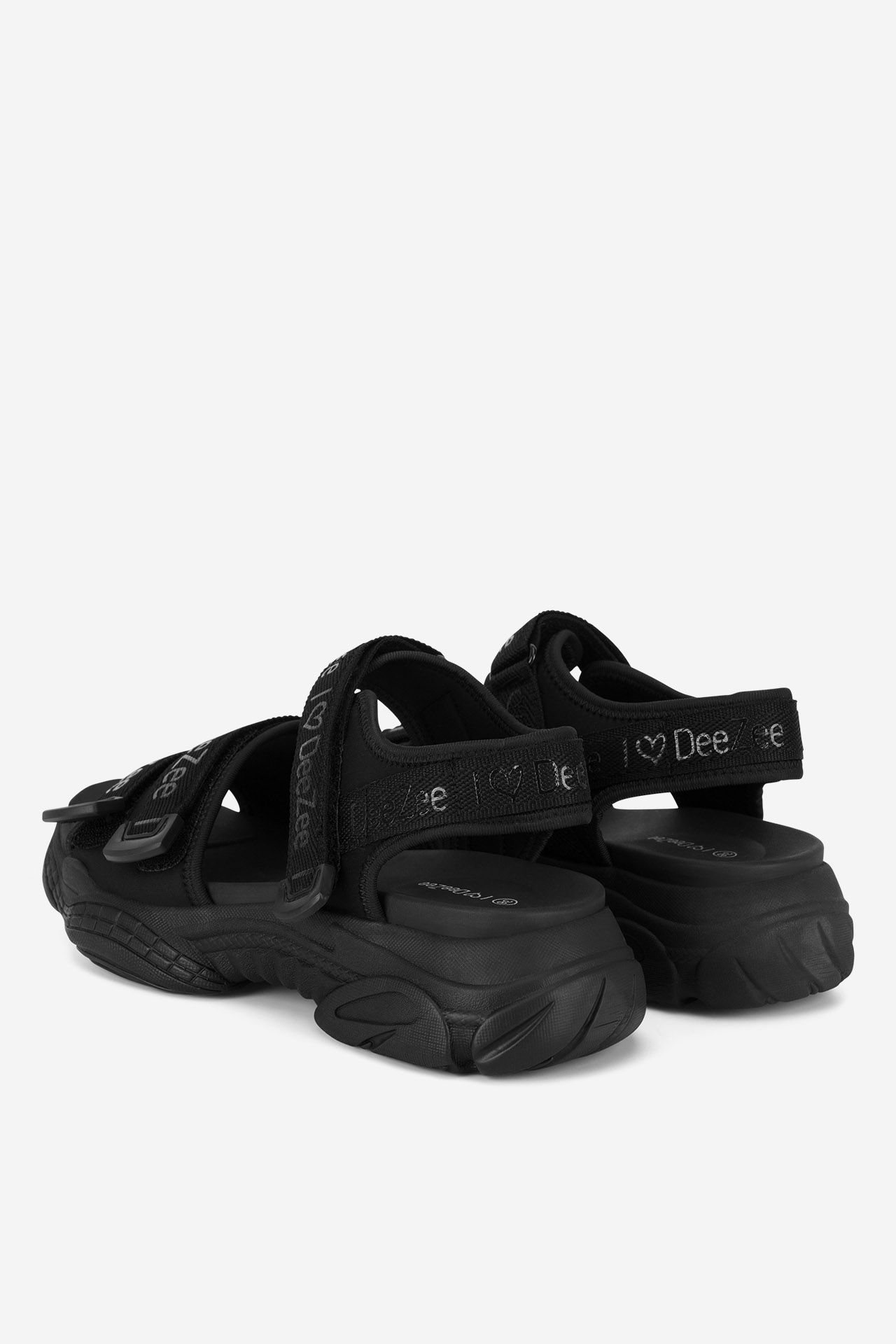 Sandály ČERNÁ