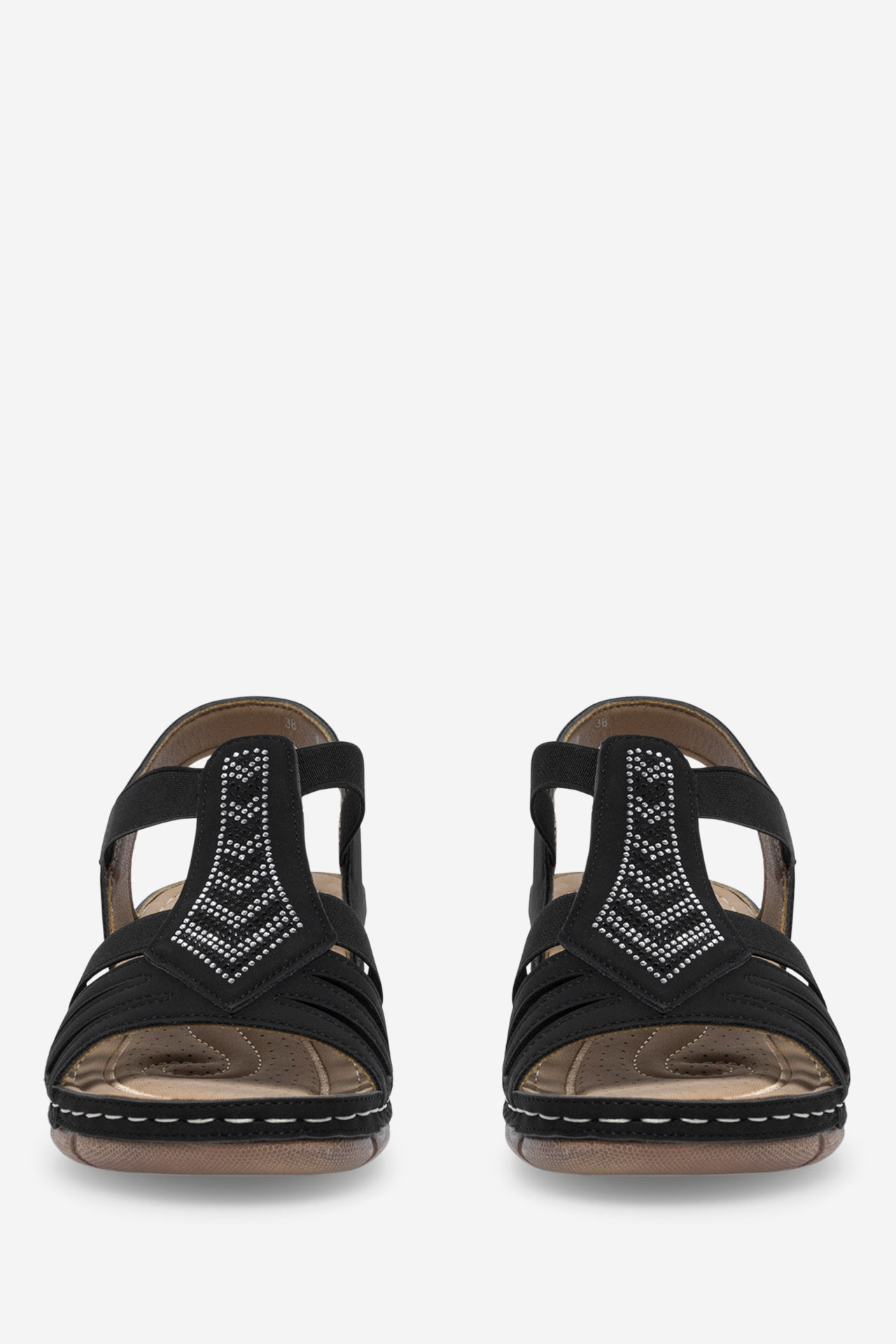 Sandály ČERNÁ