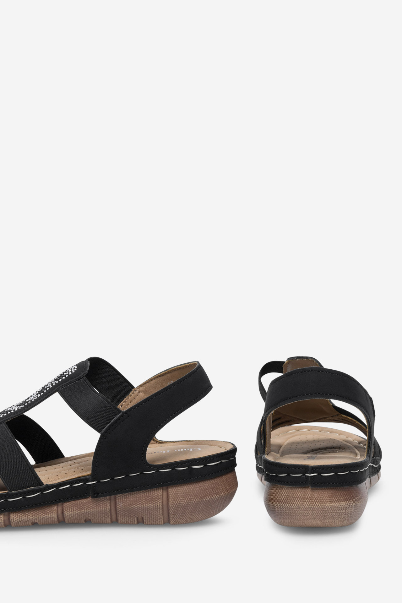 Sandály ČERNÁ