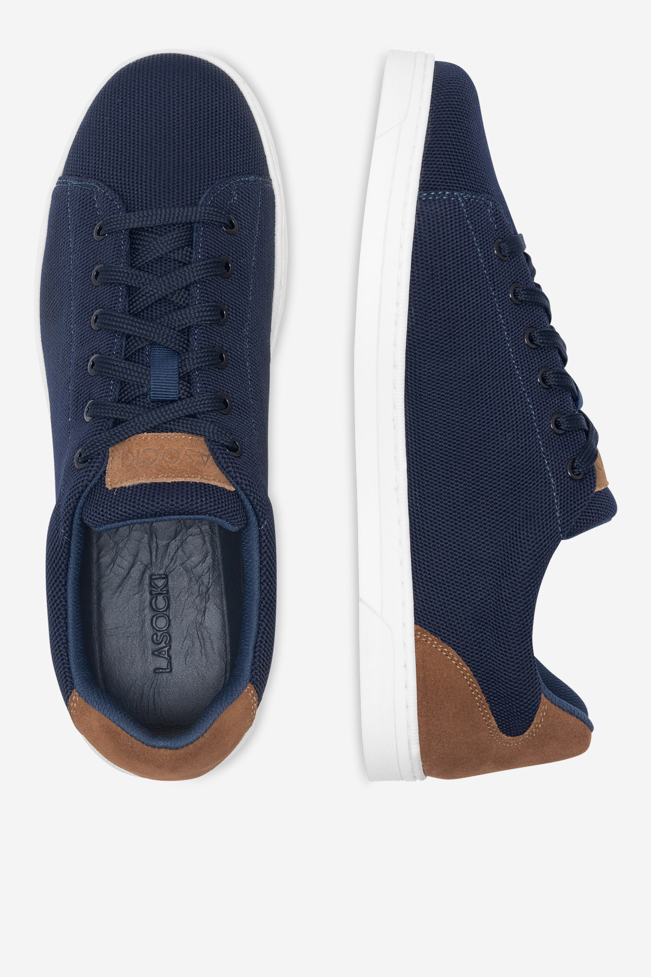 Platnene superge Mornarsko modra