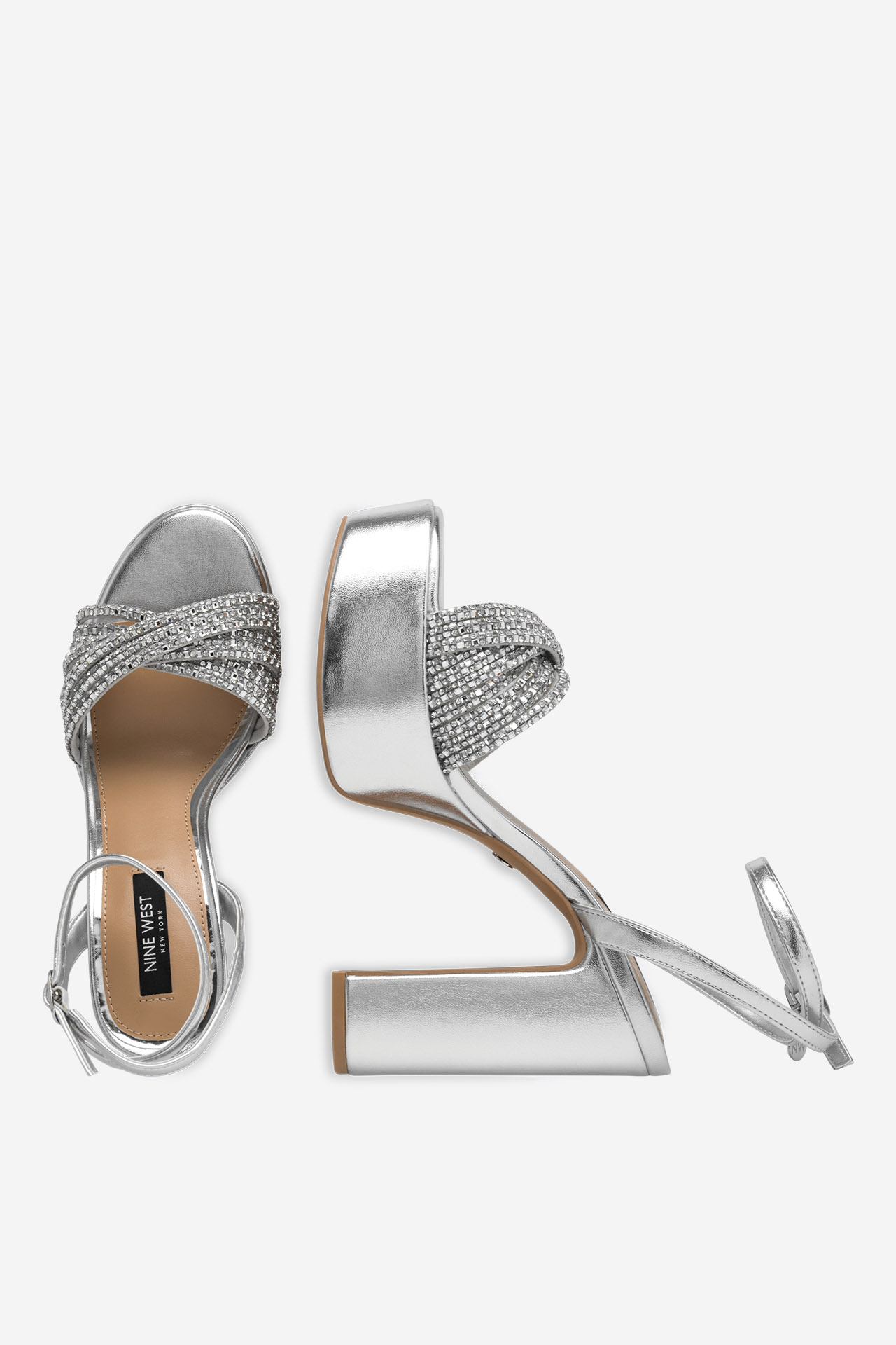 Sandály STŘÍBRNÁ