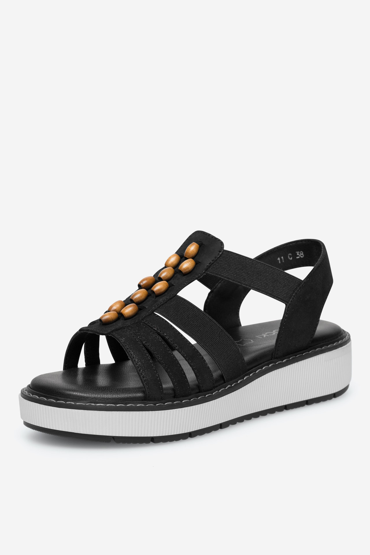 Sandály ČERNÁ