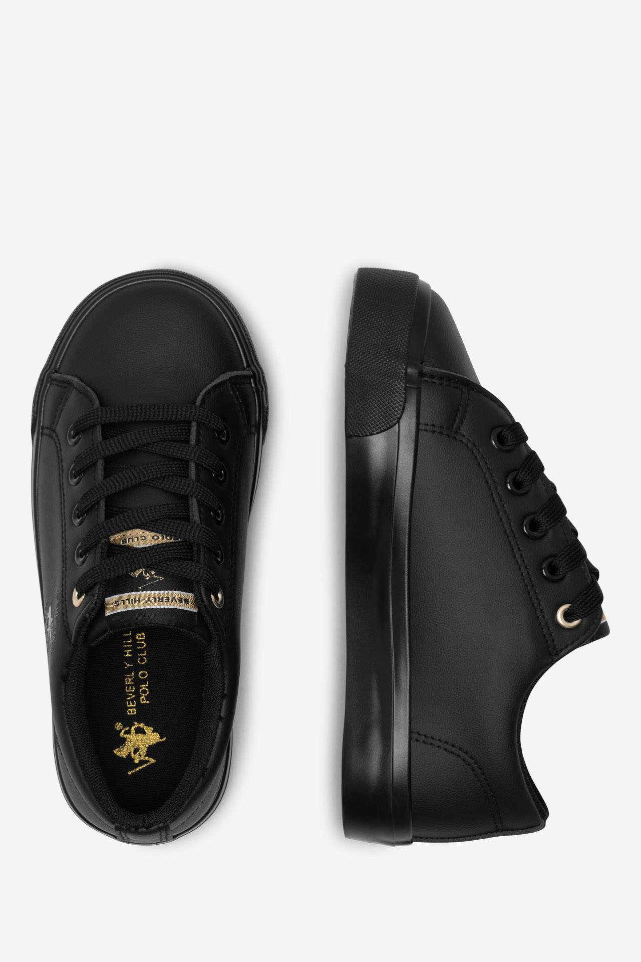 Platnene superge Črna