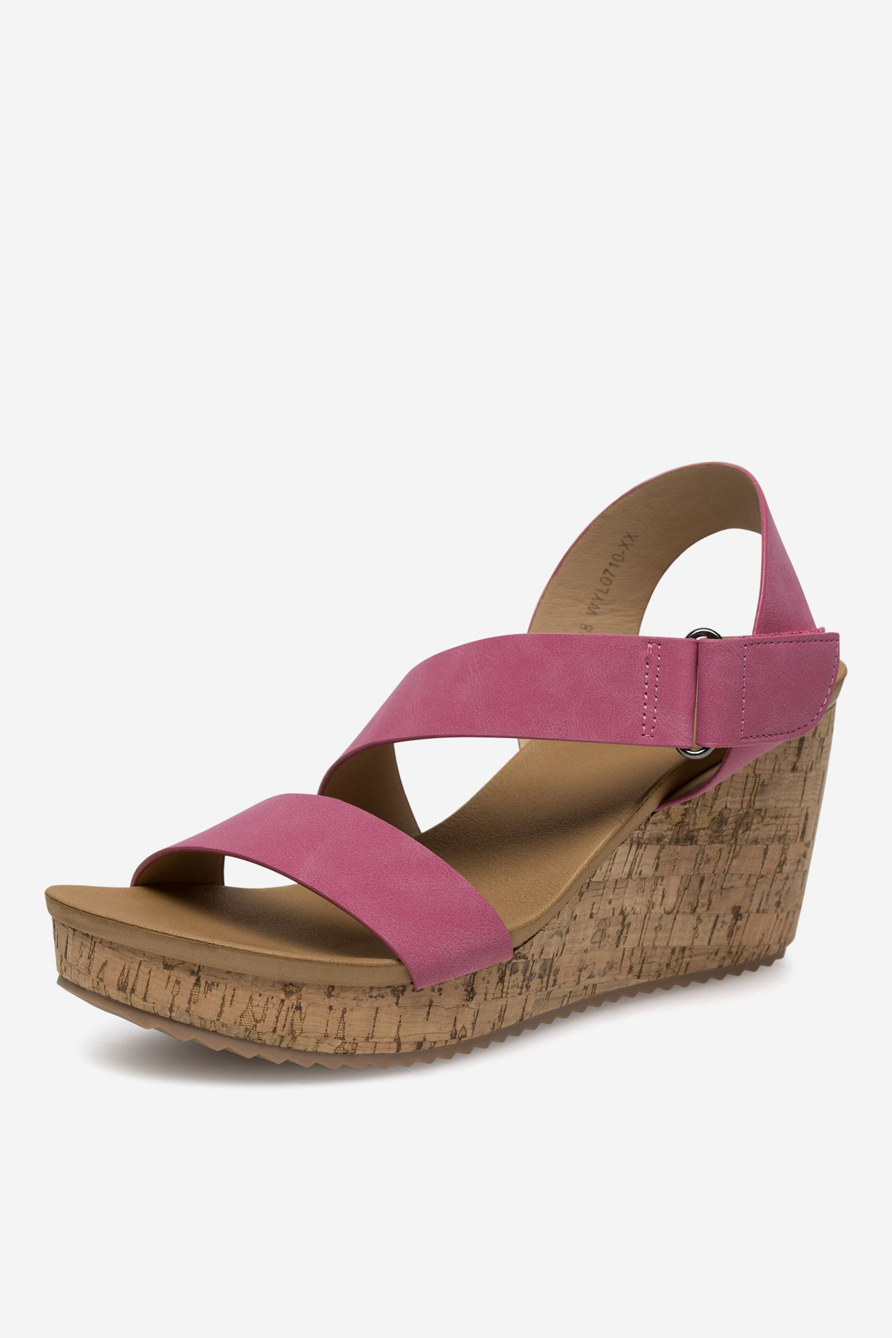 Sandály TMAVĚ RŮŽOVÁ